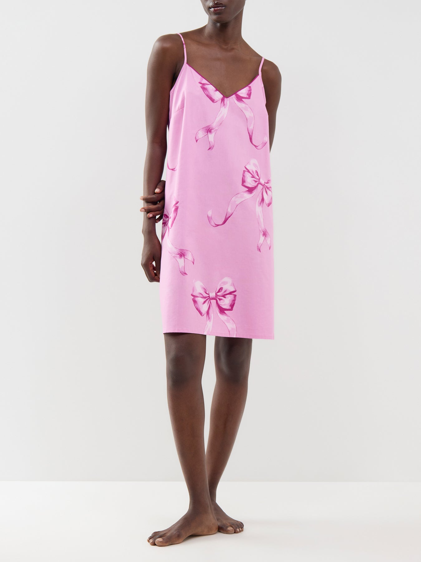 Bow Print Swing Nightdress
