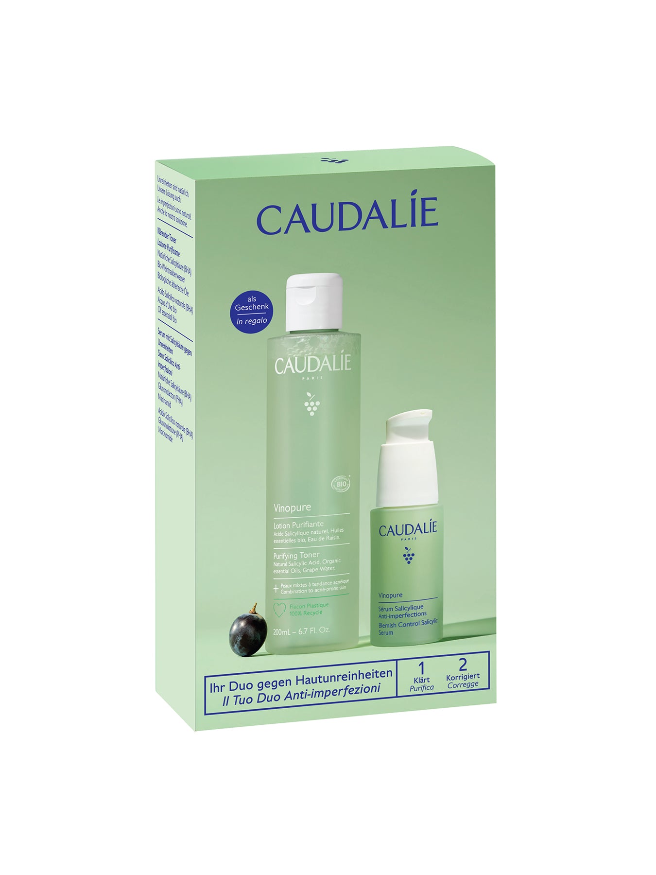 Vinopure Clear Skin Tone & Treat Set