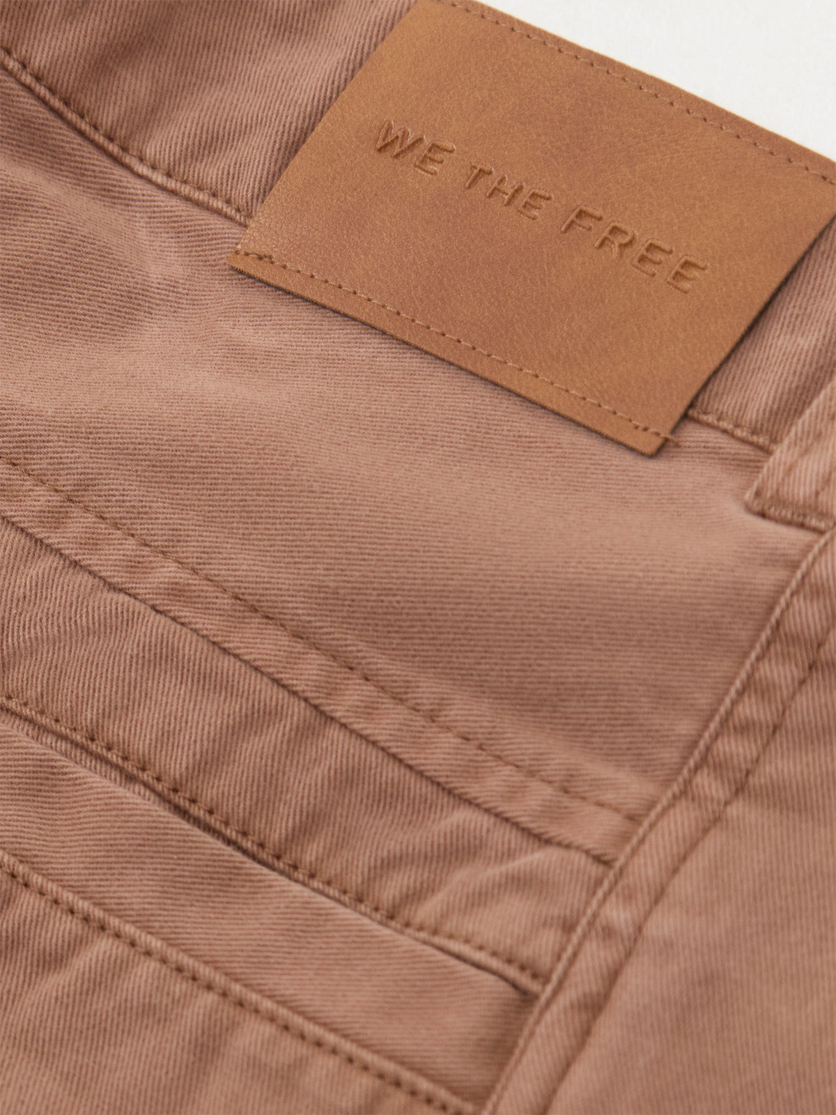 Laydown Cotton Chinos - Brownie