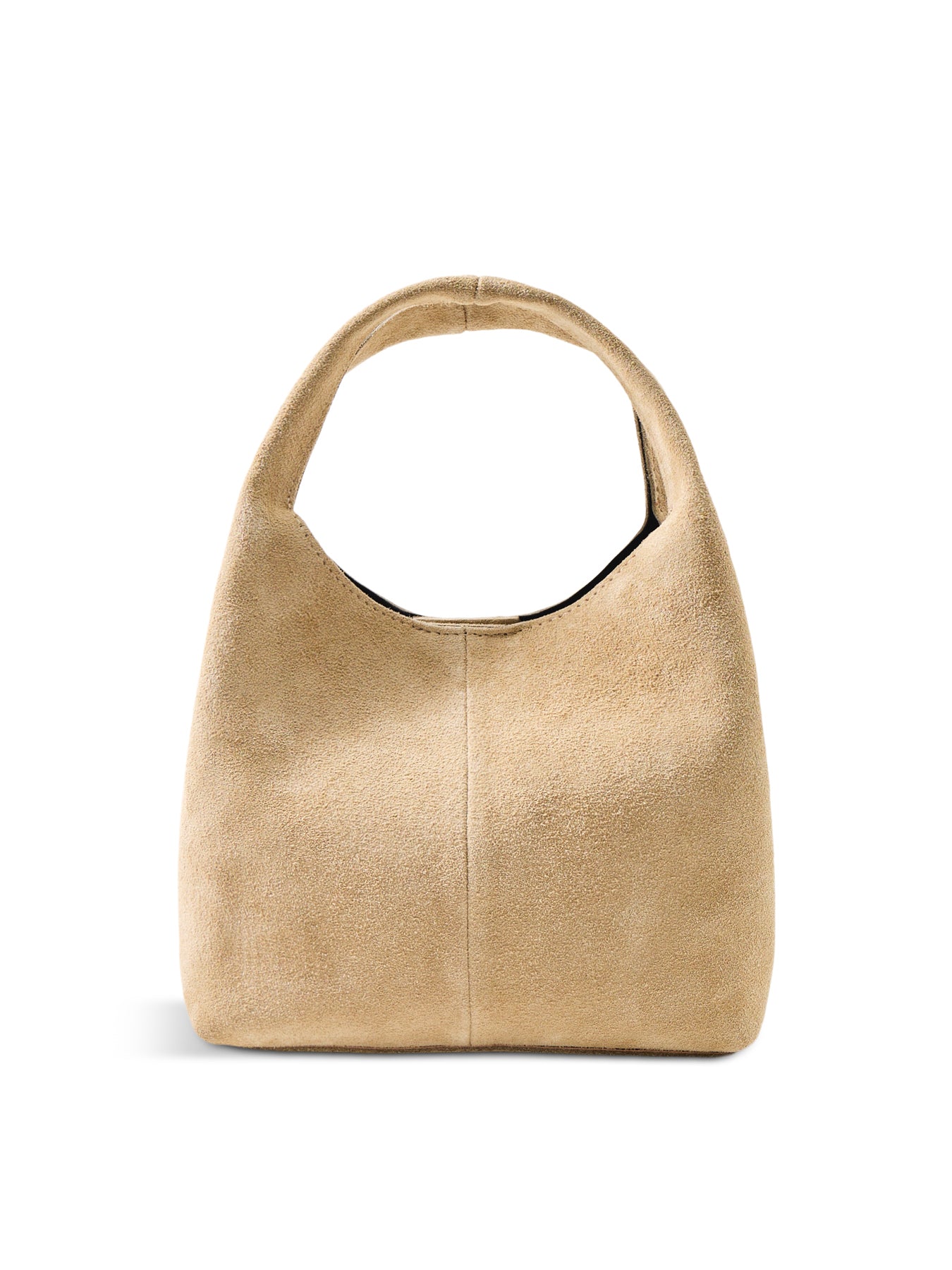 Avera Suede Shoulder Bag Tan