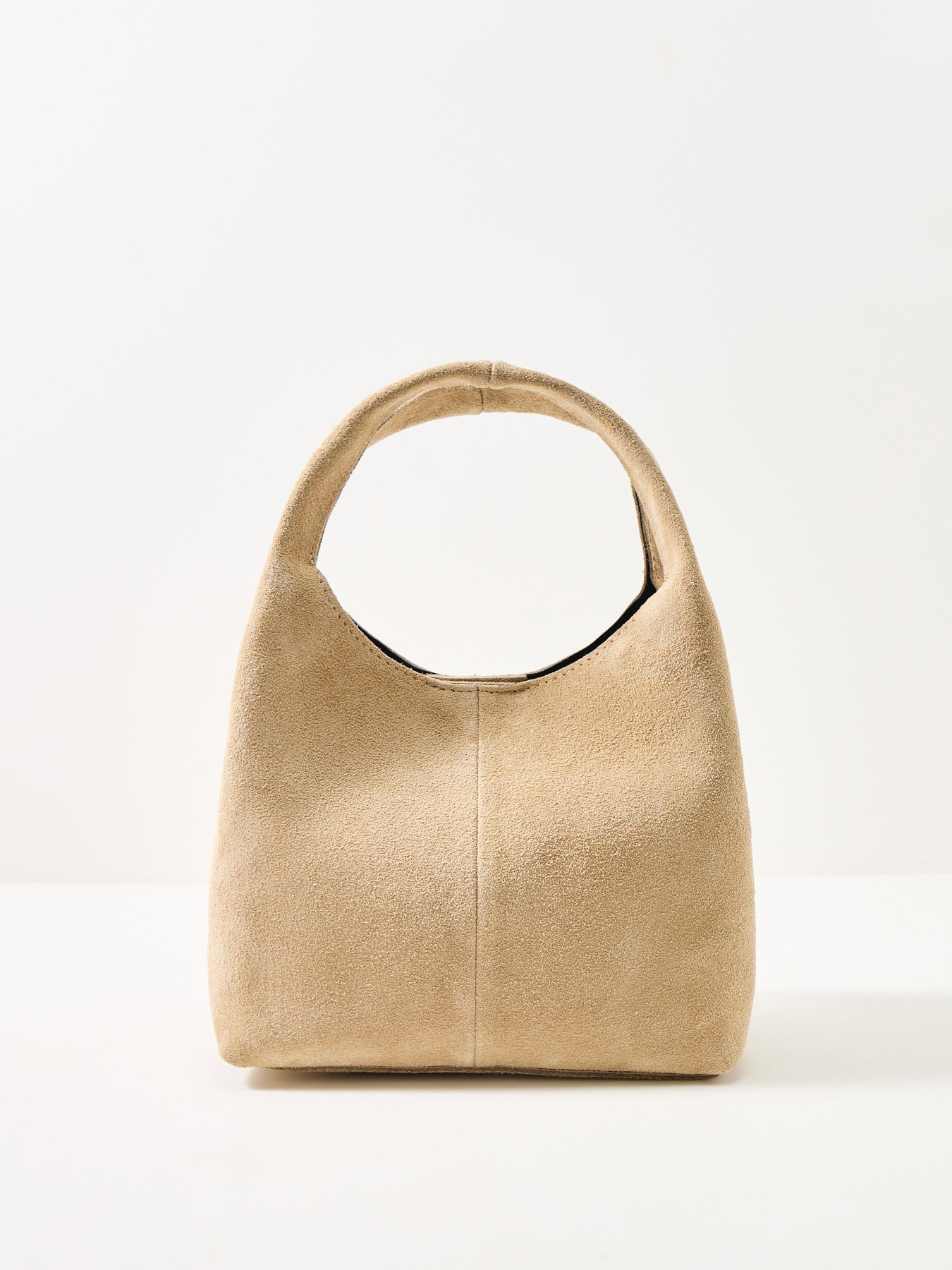 Avera Suede Shoulder Bag Tan
