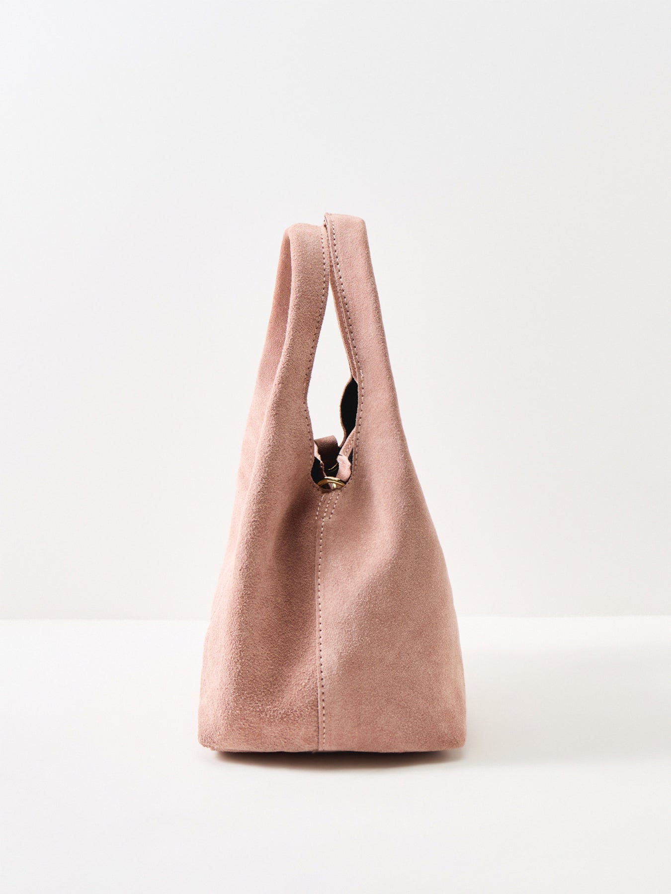 Avera Suede Shoulder Bag Pink
