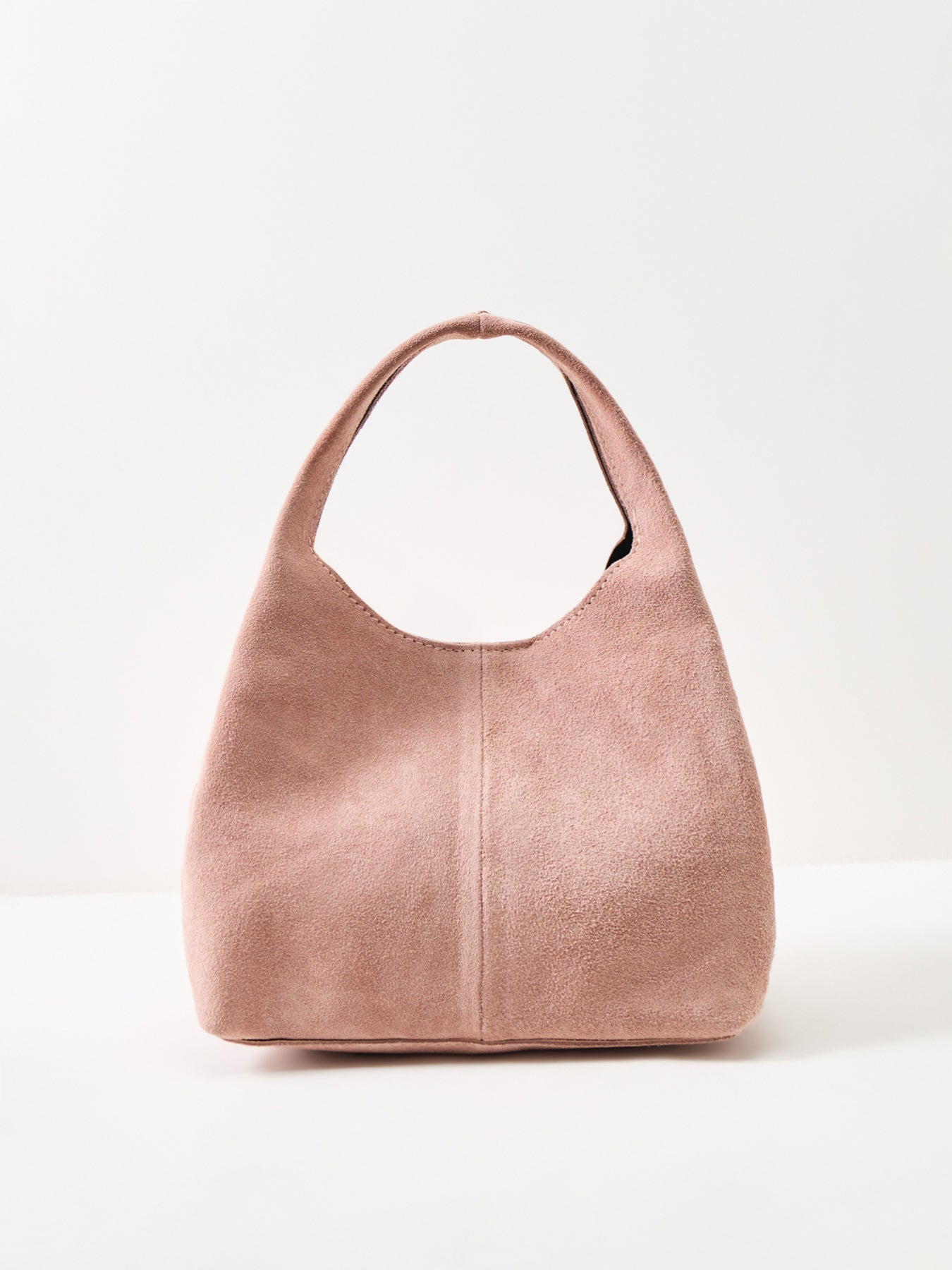Avera Suede Shoulder Bag Pink