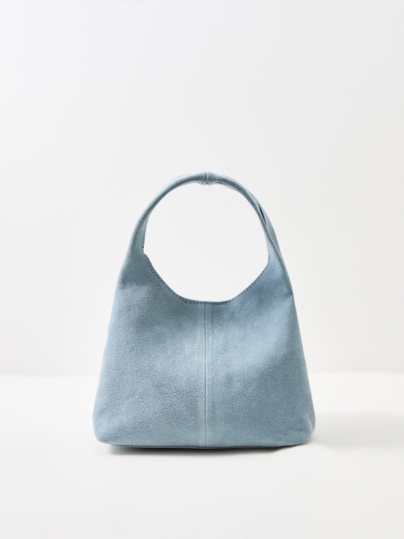 Avera Suede Shoulder Bag Blue