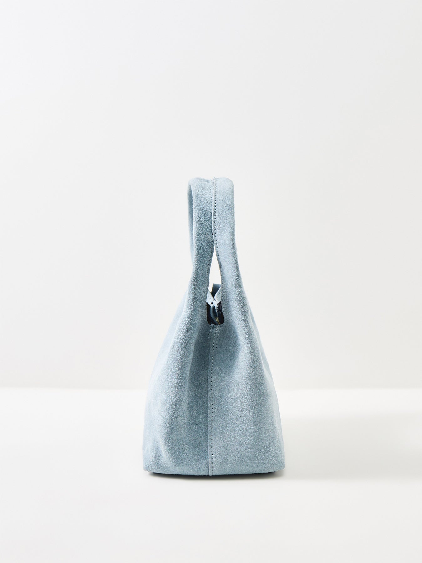 Avera Suede Shoulder Bag Blue