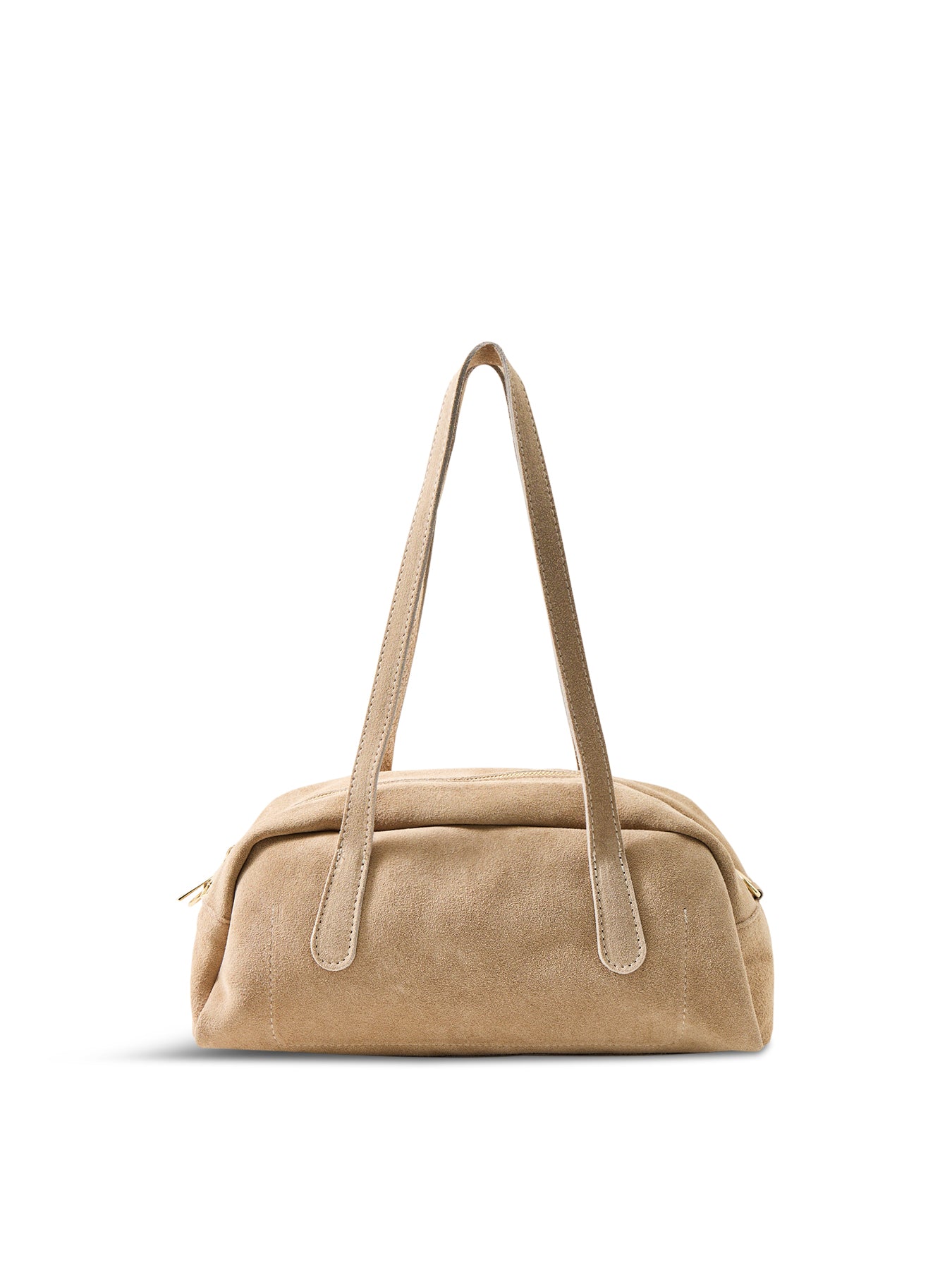 Manny Suede Tote Bag Tan