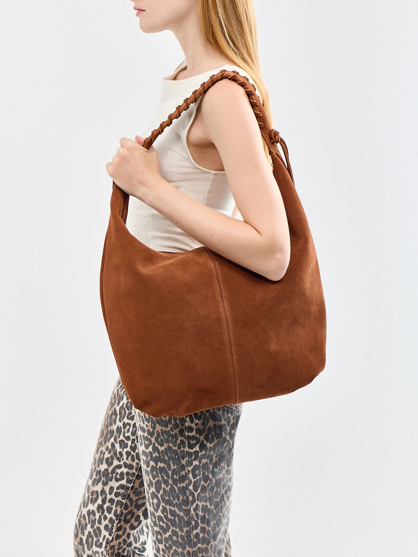 Borsa Art Luns Tote Bag Brown