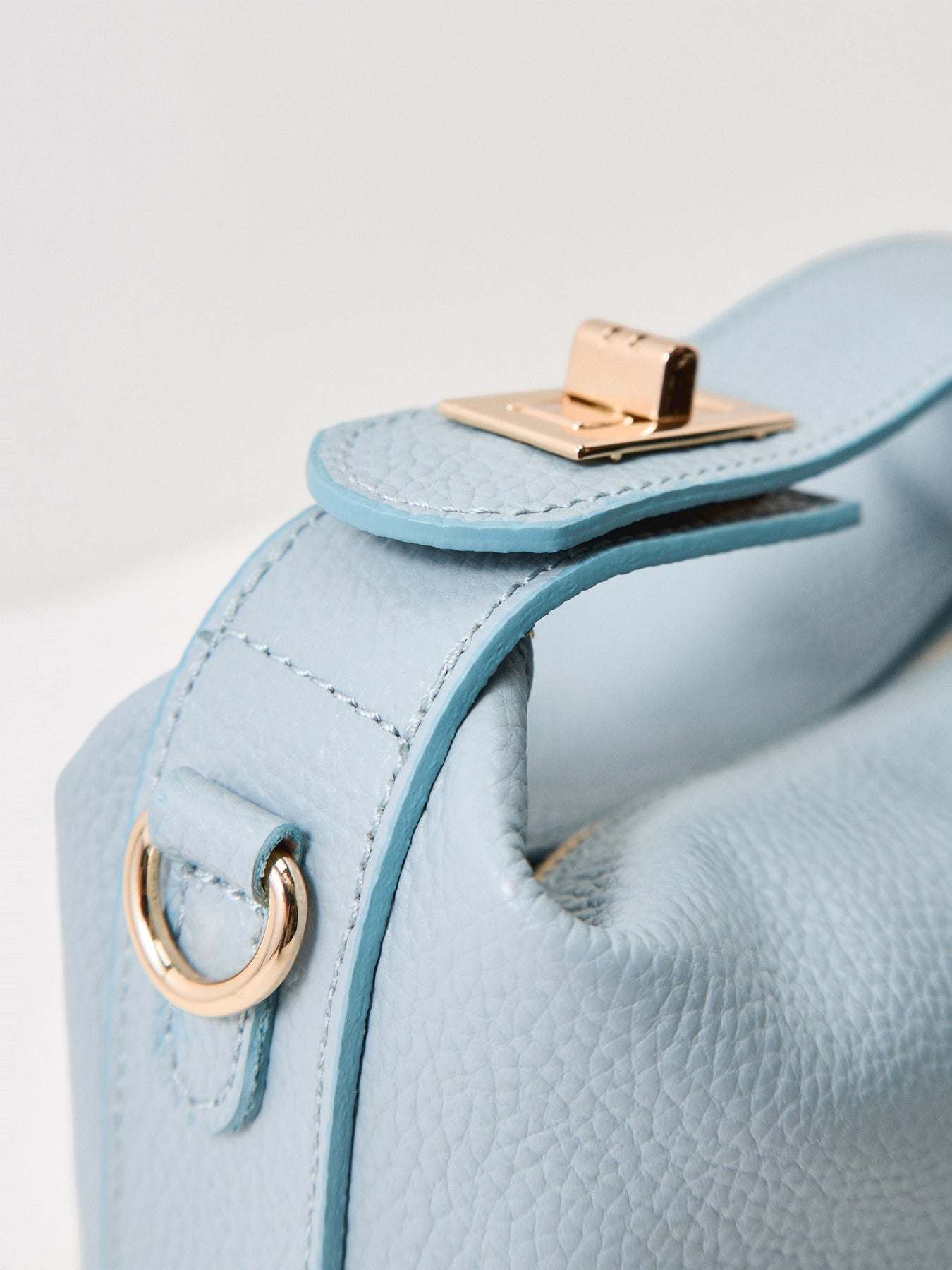 Bauletto Saza Shoulder Bag Blue