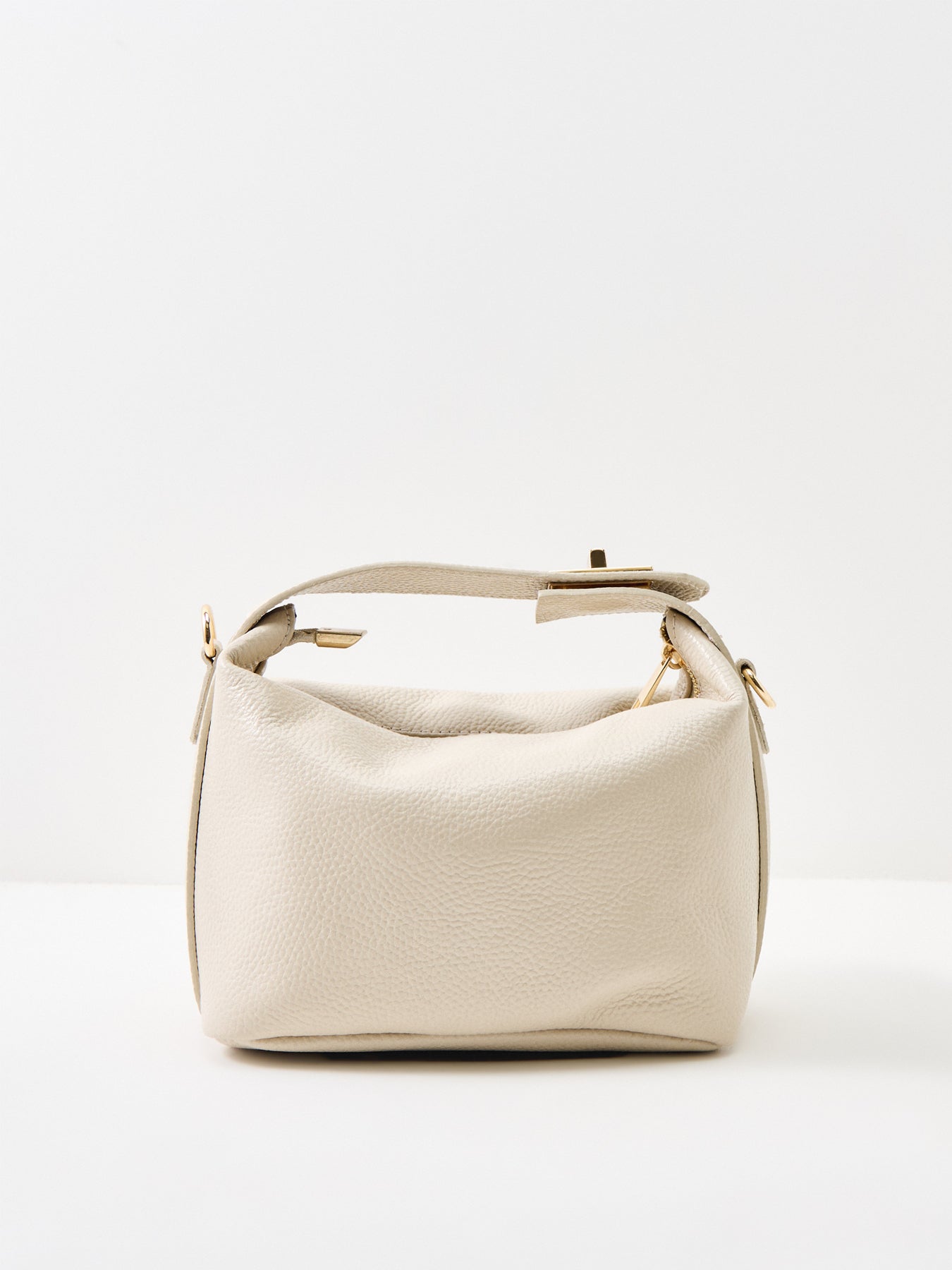 Bauletto Saza Shoulder Bag Cream