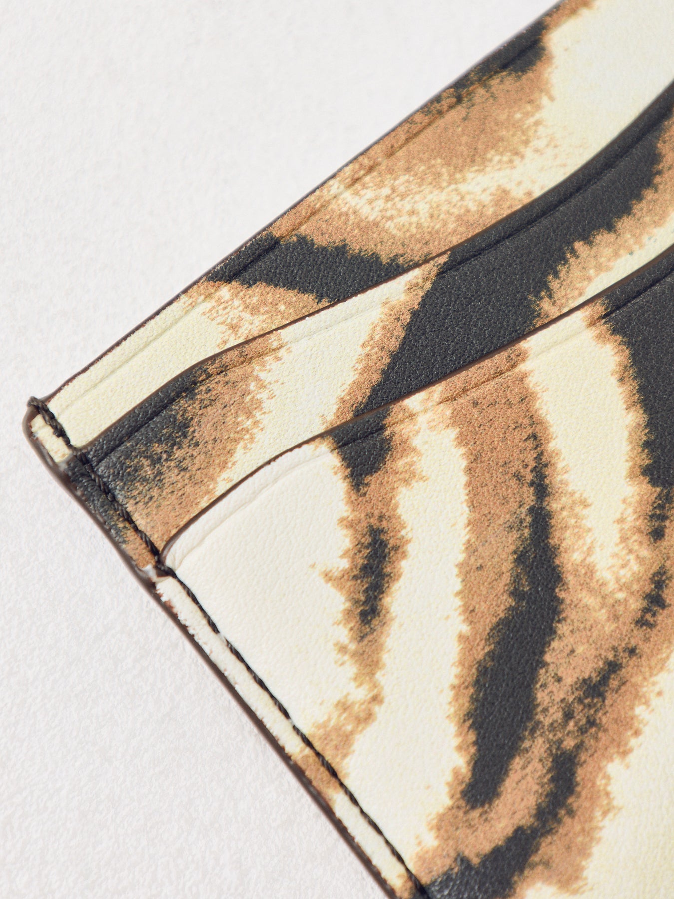 Bou Card Holder Zebra Print