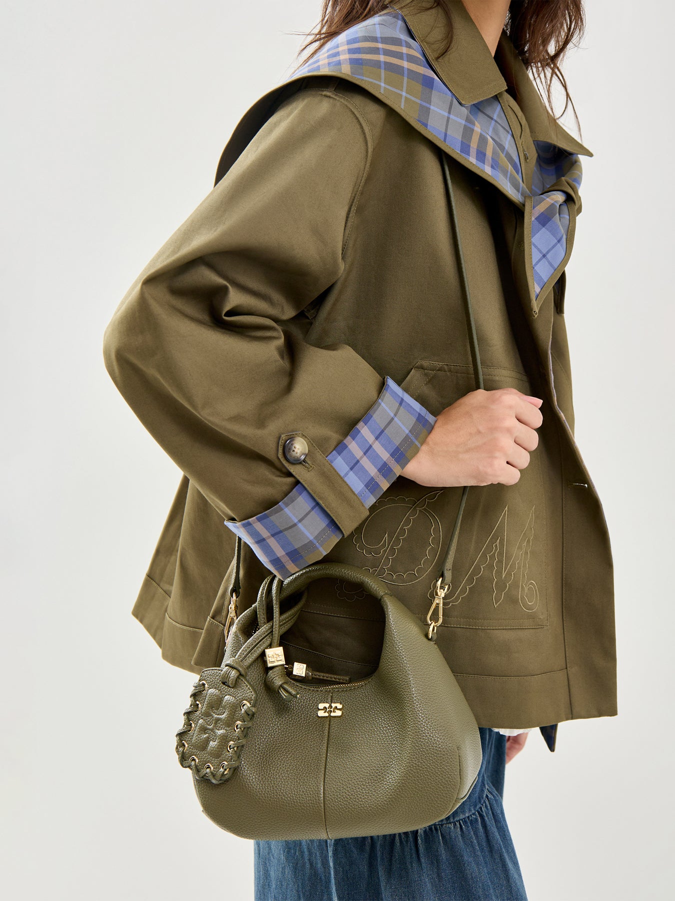 Hobo Mini Tote Bag Green