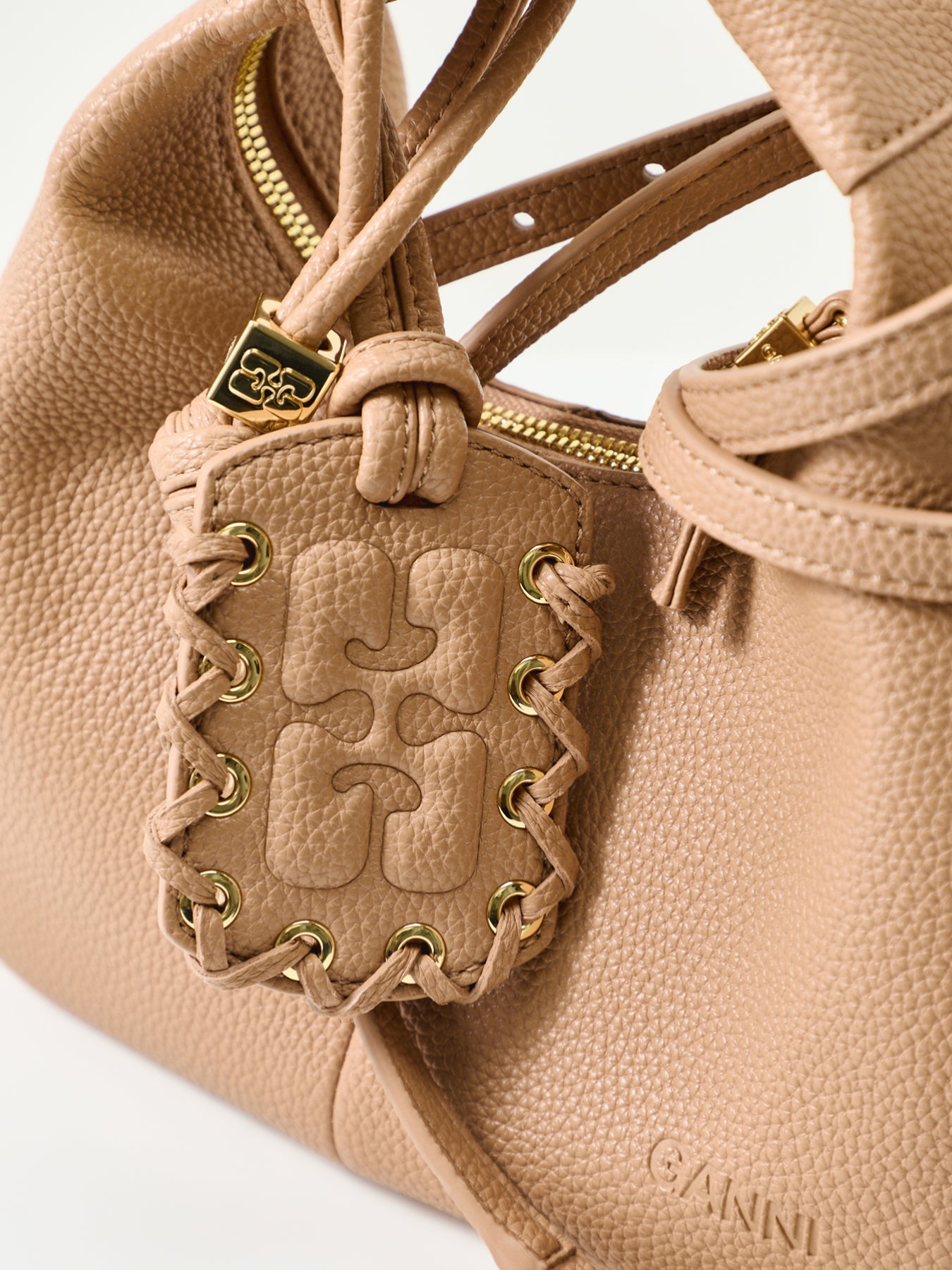 Hobo Mini Tote Bag Tan