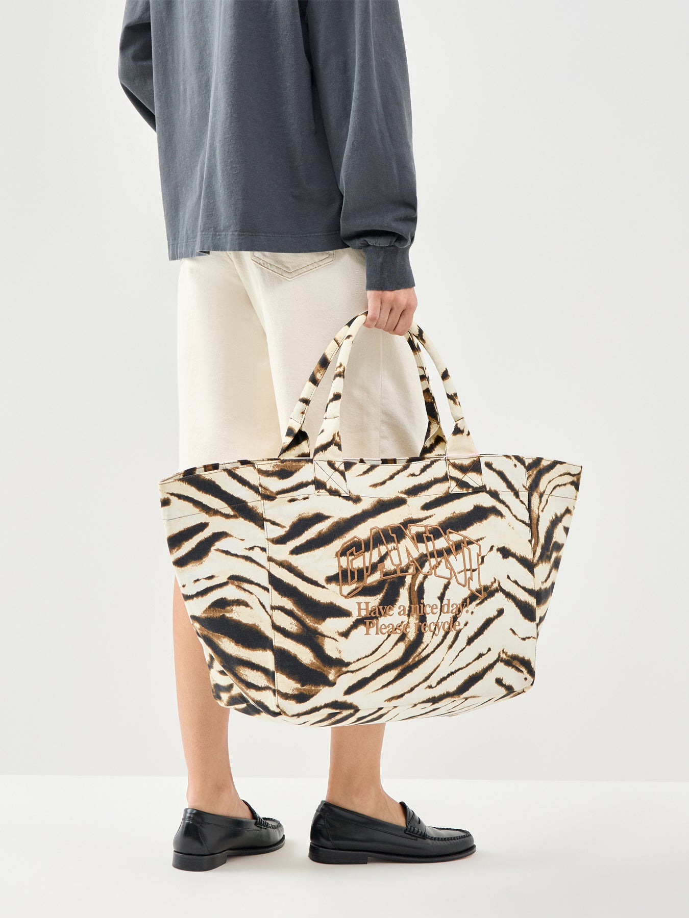 XXL Shopper Tote Bag Multi