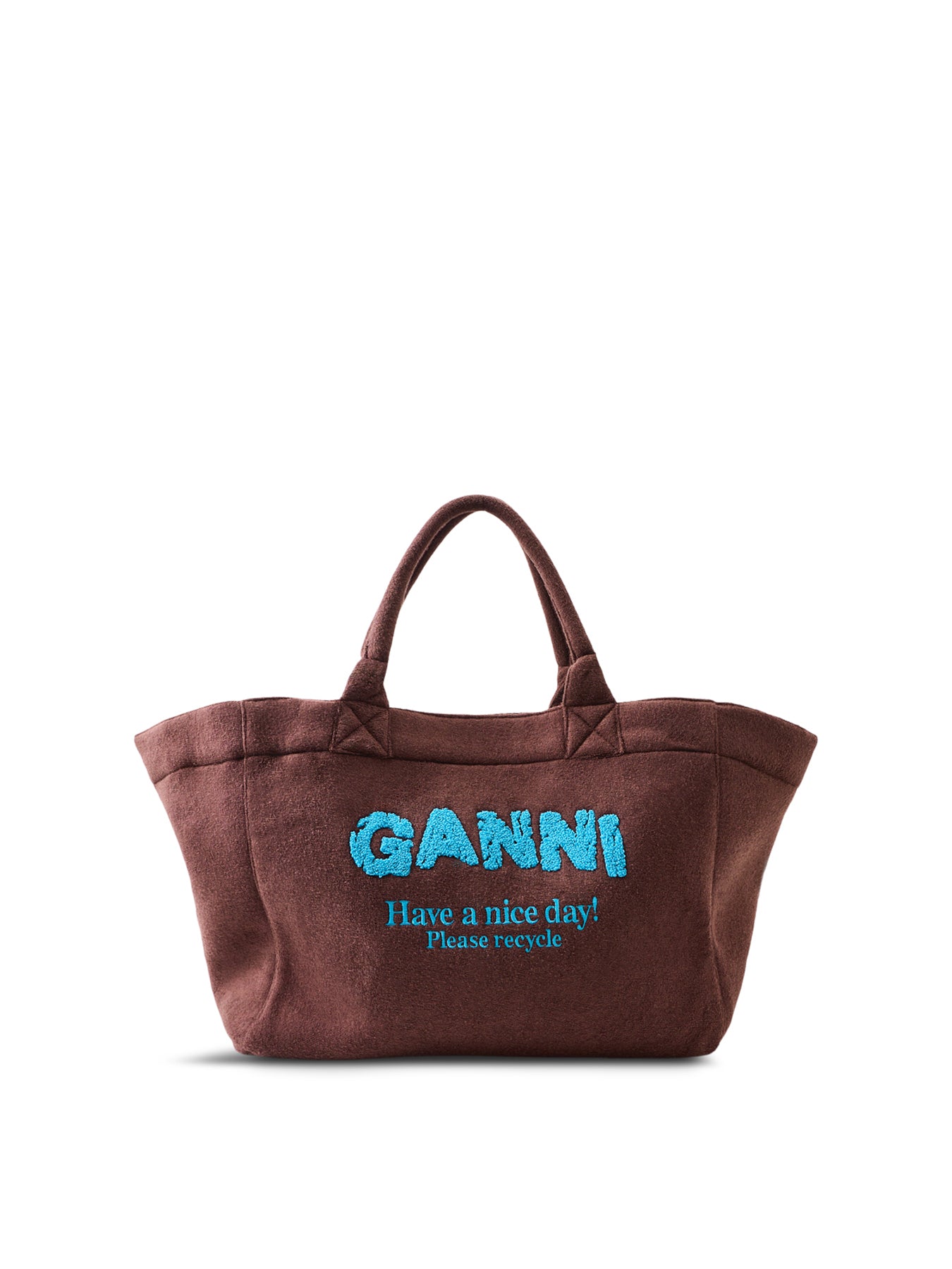XXL Shopper Tote Bag Brown