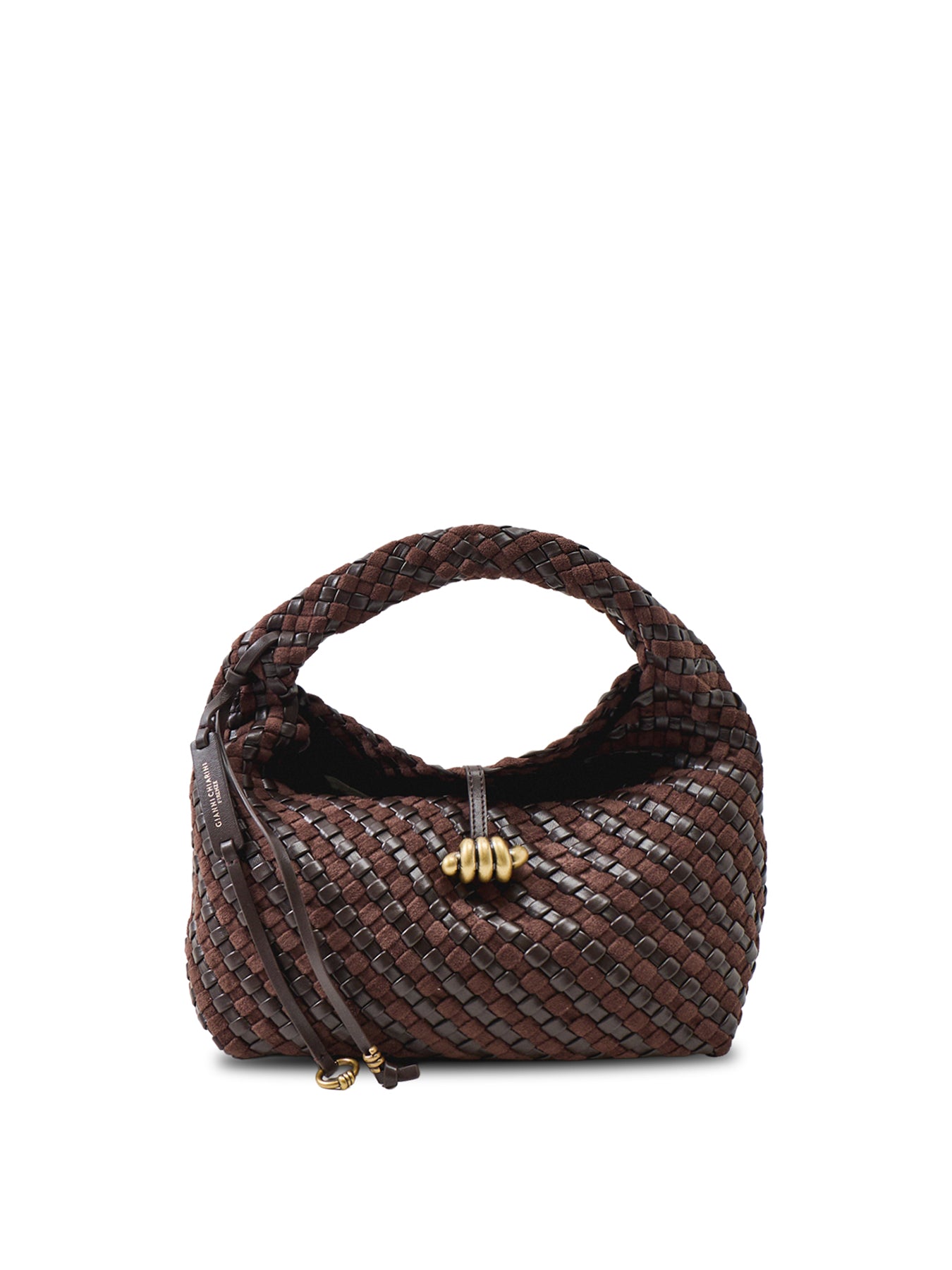 AURELIE Woven Small Tote Bag