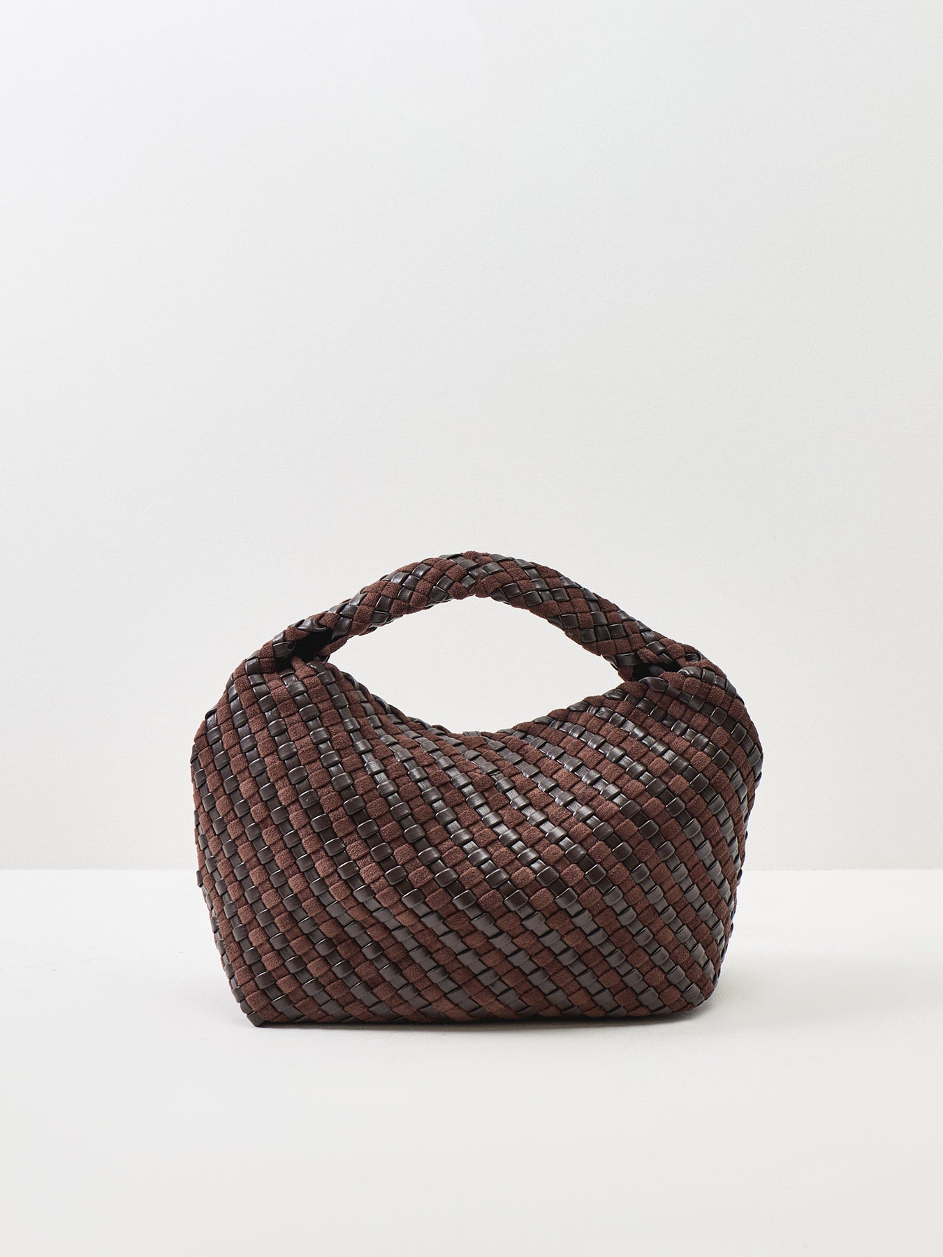 AURELIE Woven Small Tote Bag