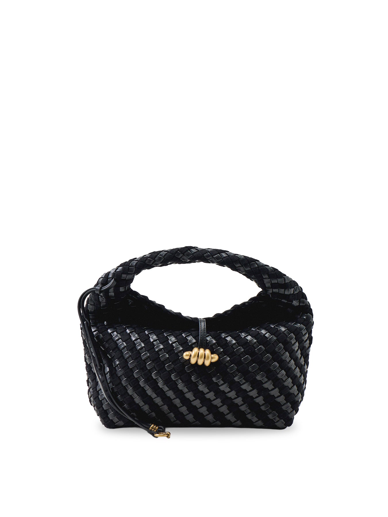 AURELIE Woven Small Tote Bag