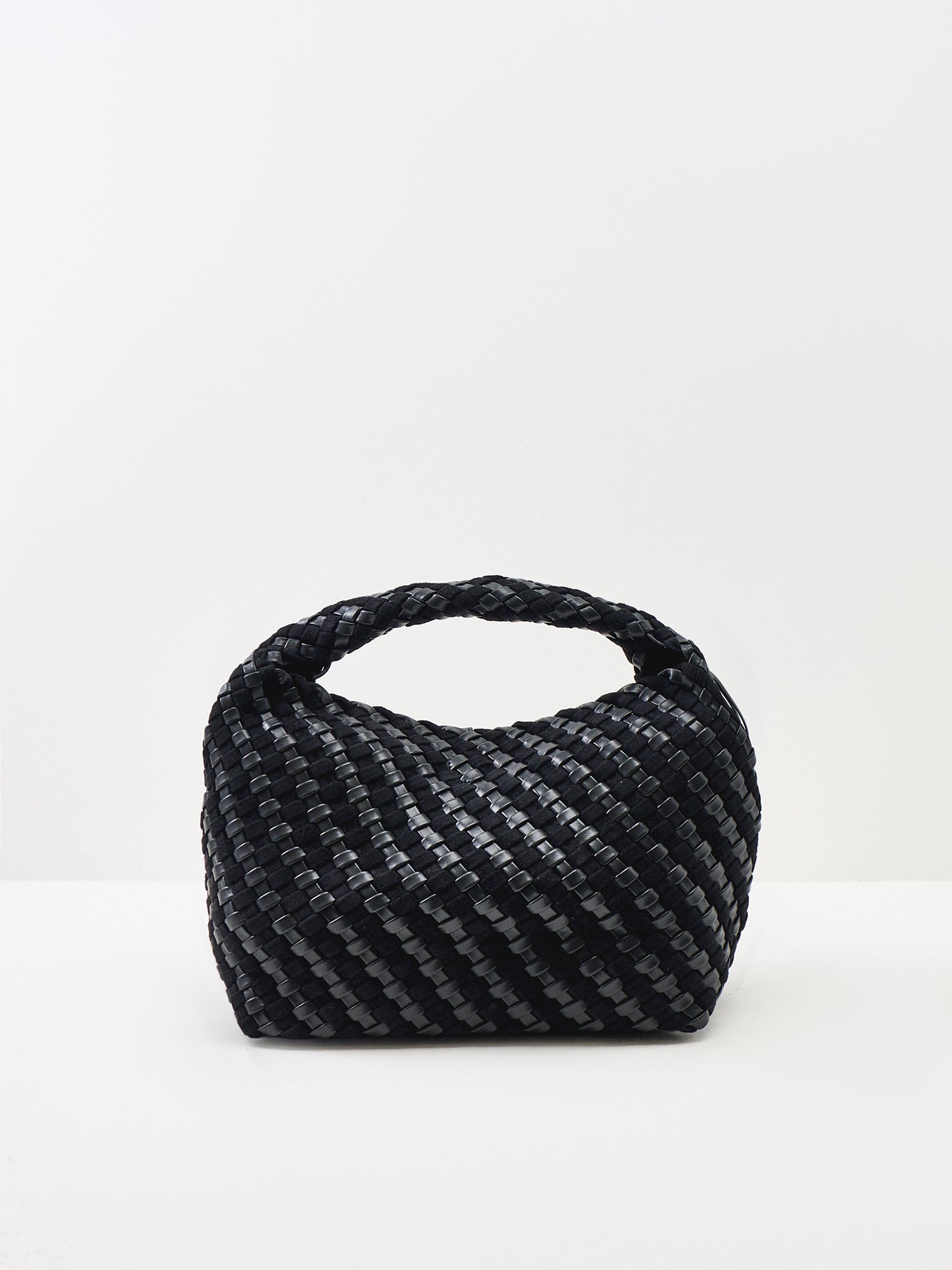 AURELIE Woven Small Tote Bag