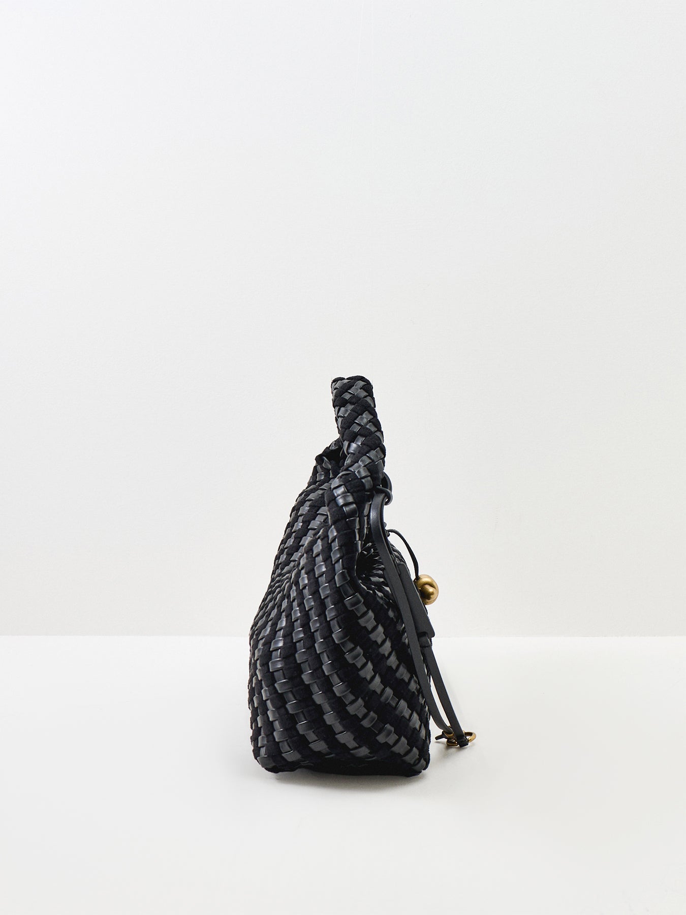 AURELIE Woven Small Tote Bag