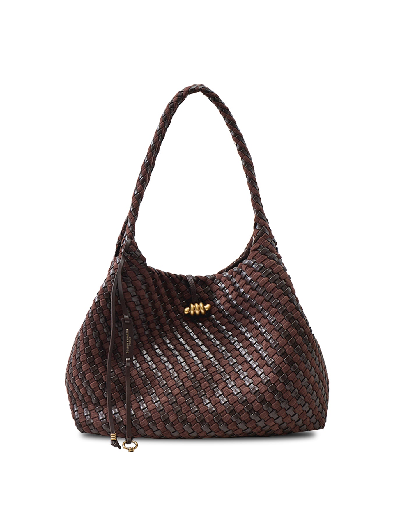AURELIE Woven Large Tote Bag