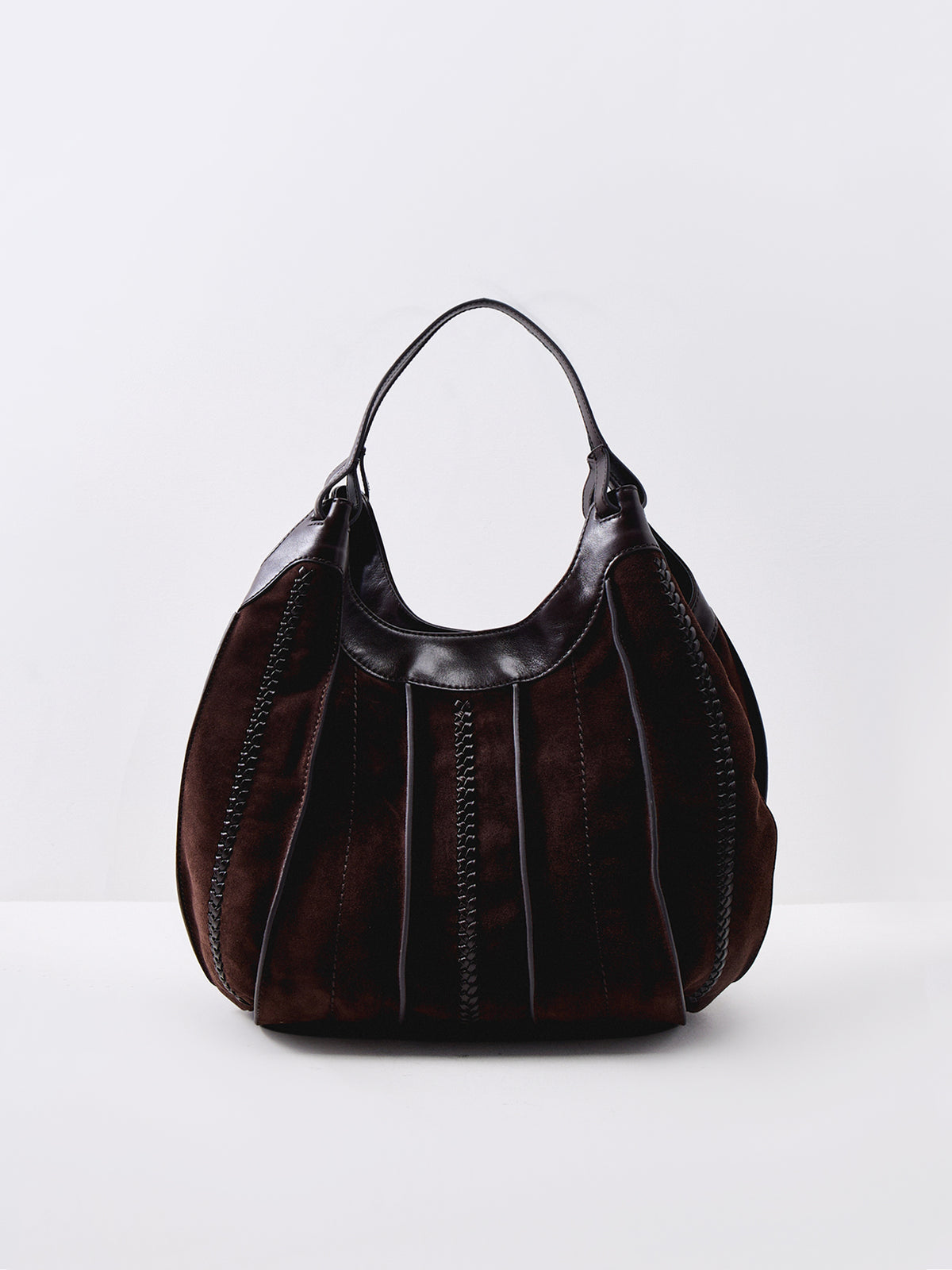 Women's DUA Large Leather Shoulder Bag