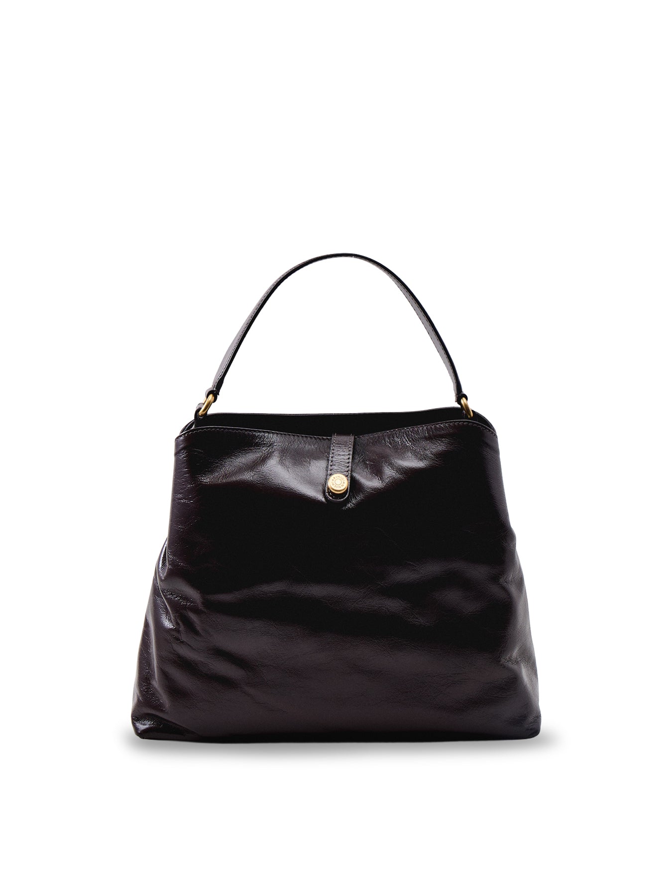 Women's FIONA Shiny Leather Shoulder Bag