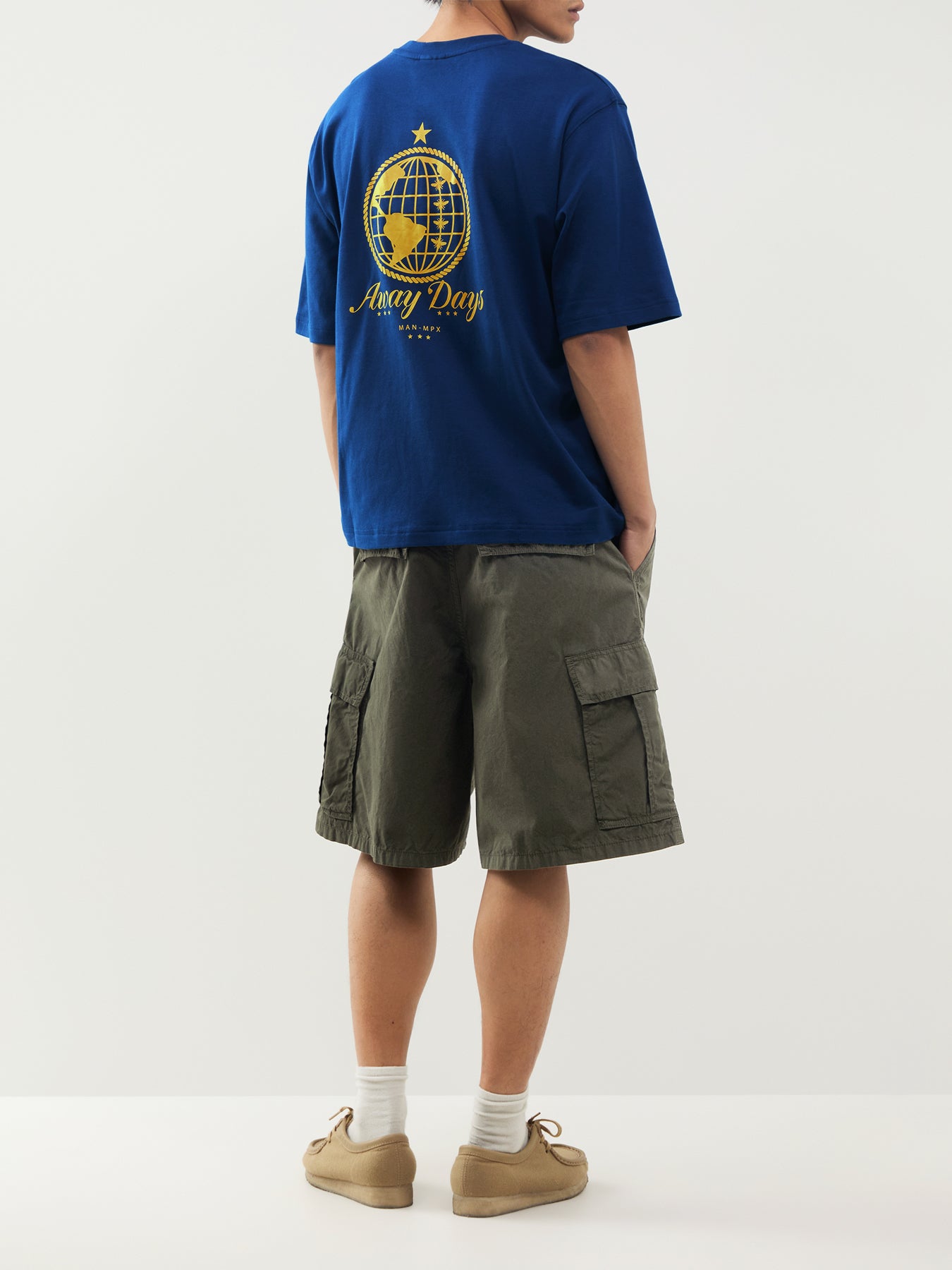 Away Days Cotton Graphic T-Shirt