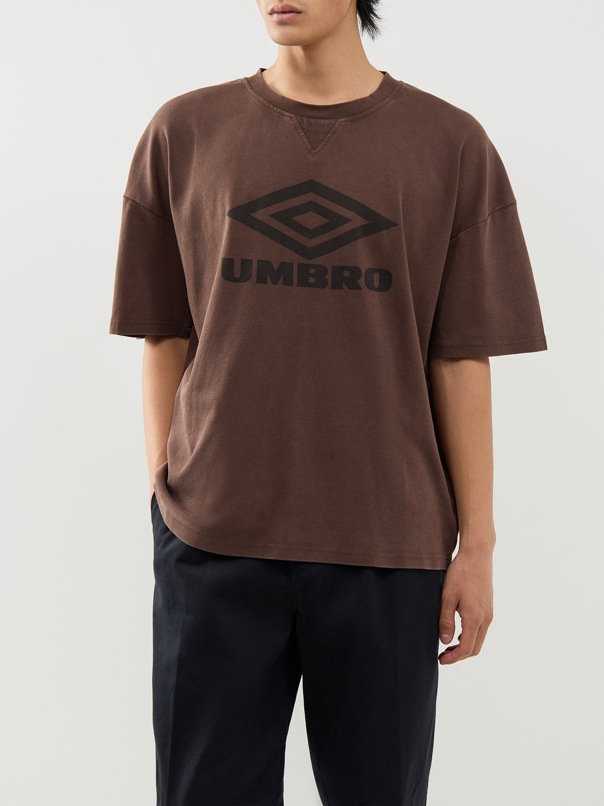 Cotton Washed Boxy T-Shirt – Black