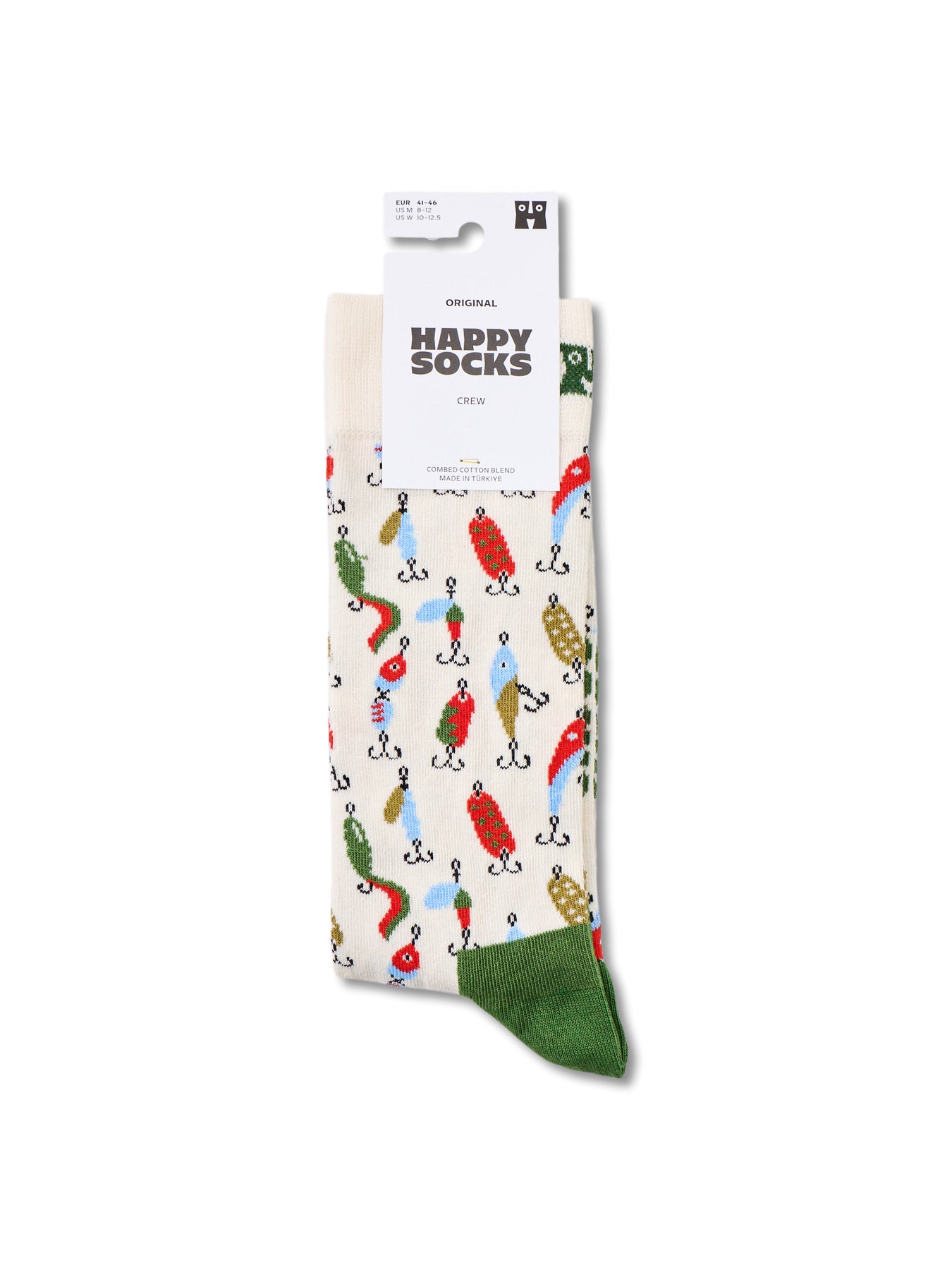 Happy Socks Fishing Gear Crew Socks