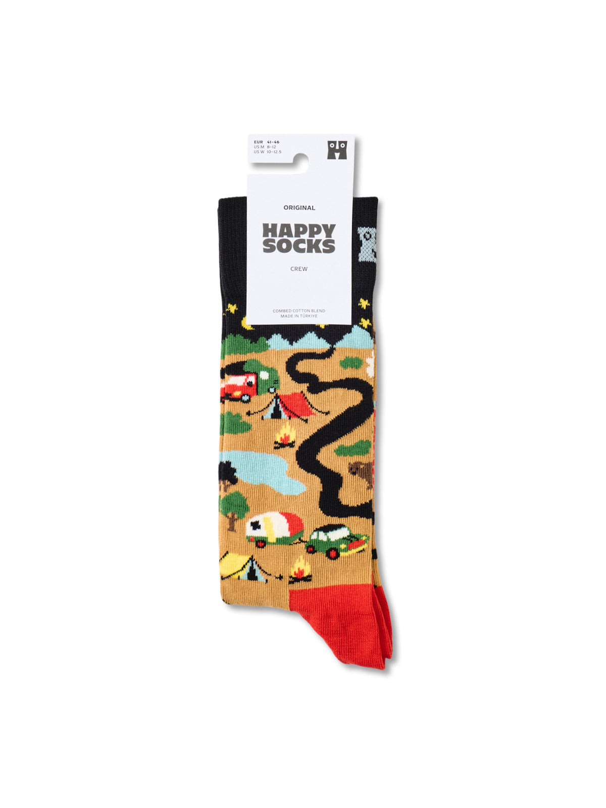Camping Cotton-Blend Crew Socks