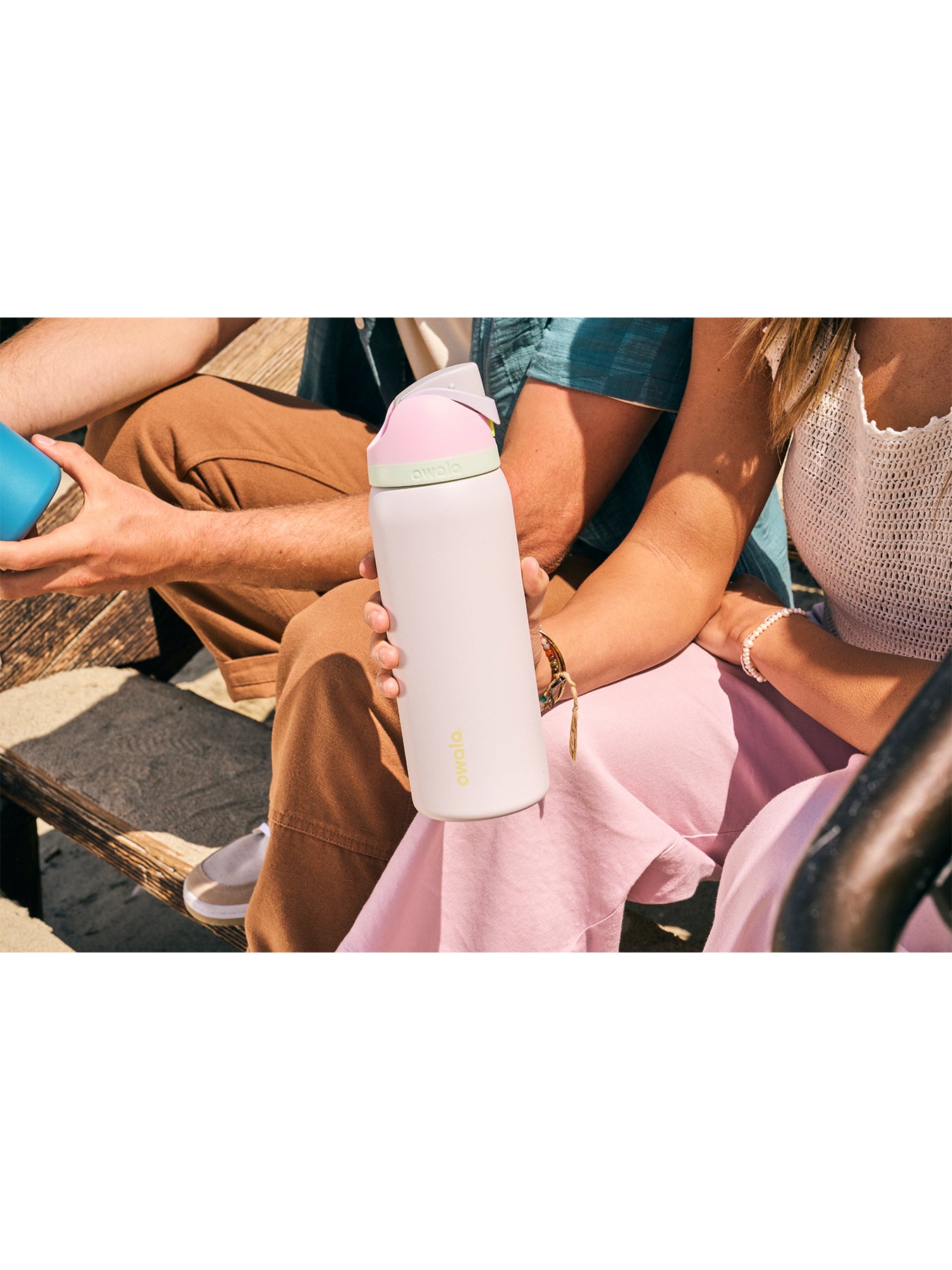 FreeSip Stainless Steel Water Bottle 946ml Candy Coated