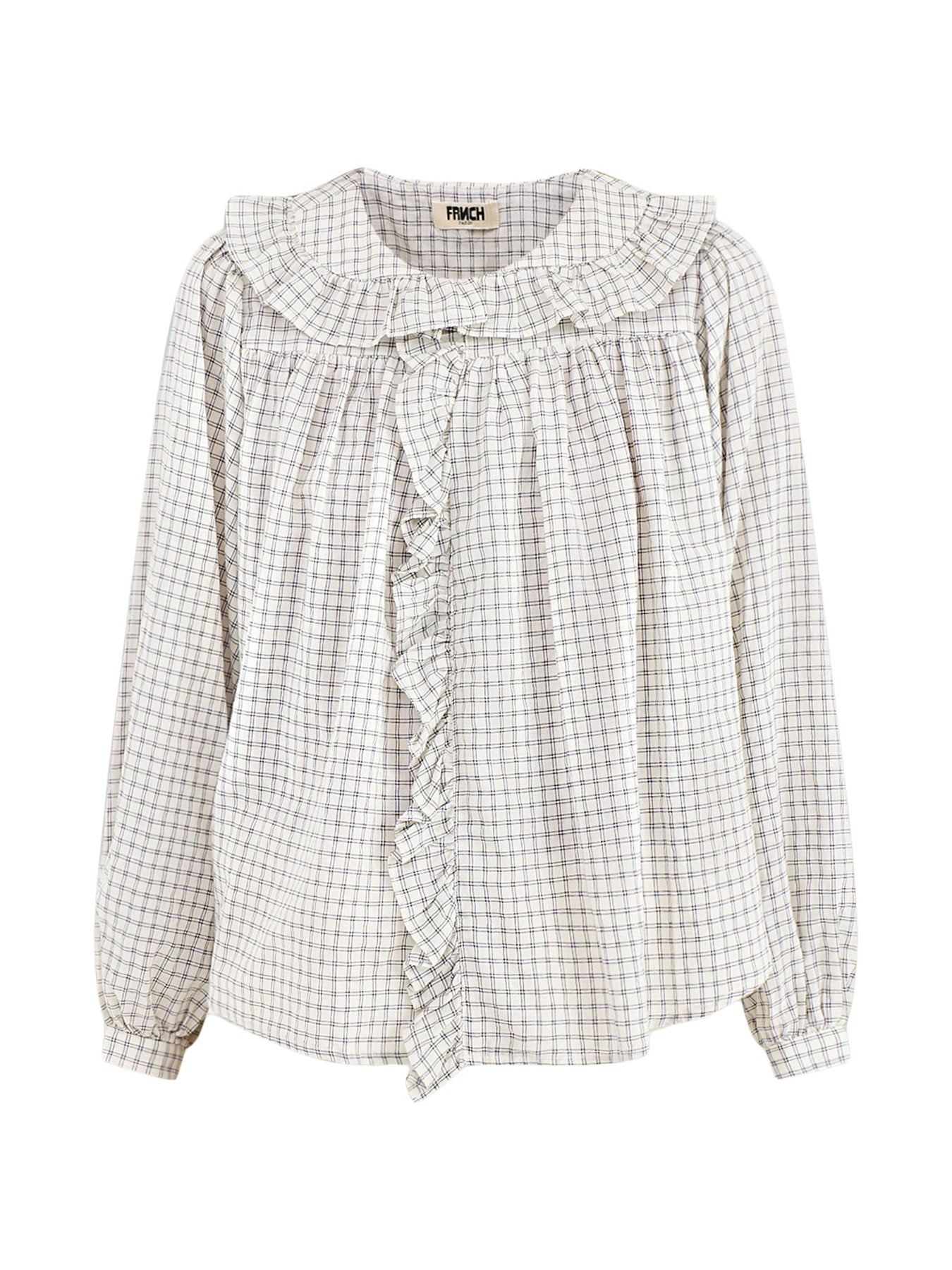 Cotton & Linen Dorset Blouse - White