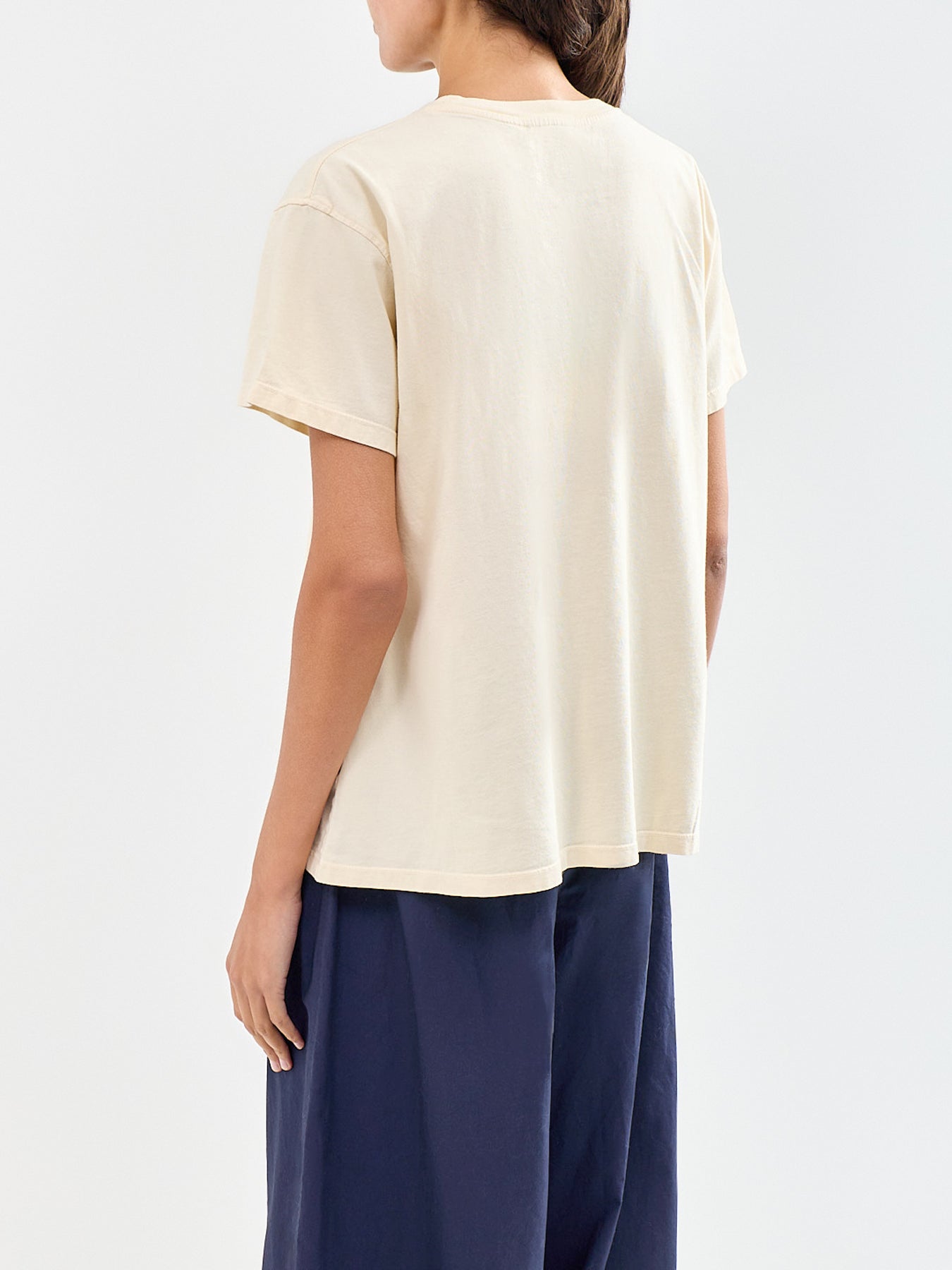 Raclette Cotton T-Shirt Cream