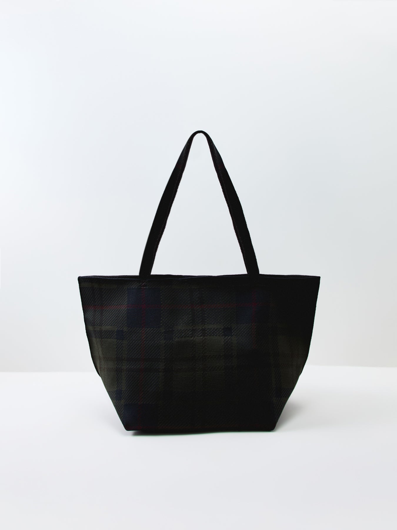 Layla Tartan Large Tote Bag