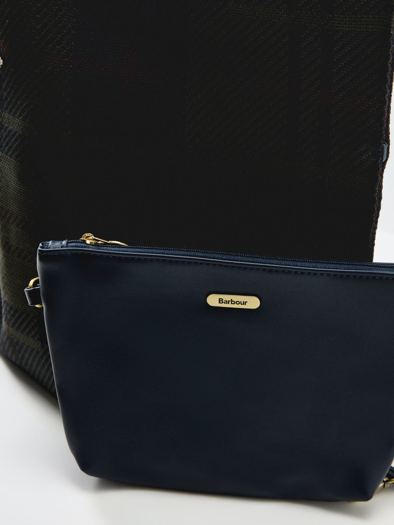 Layla Tartan Large Tote Bag