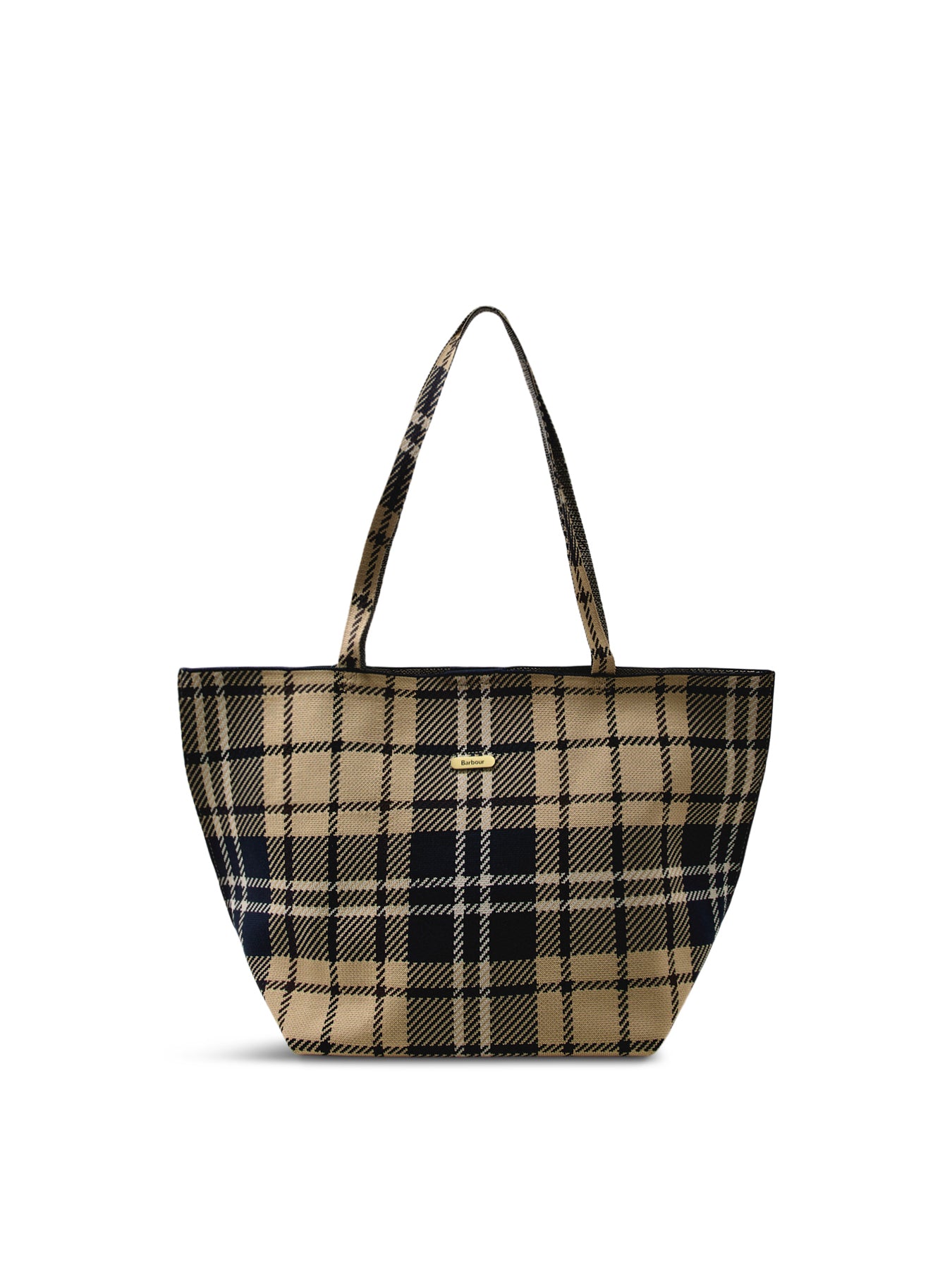 Layla Tartan Large Tote Bag