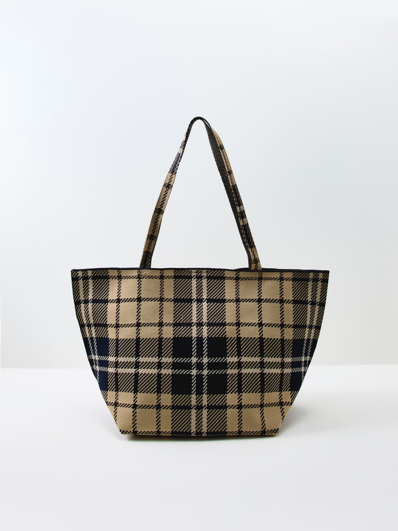 Layla Tartan Large Tote Bag