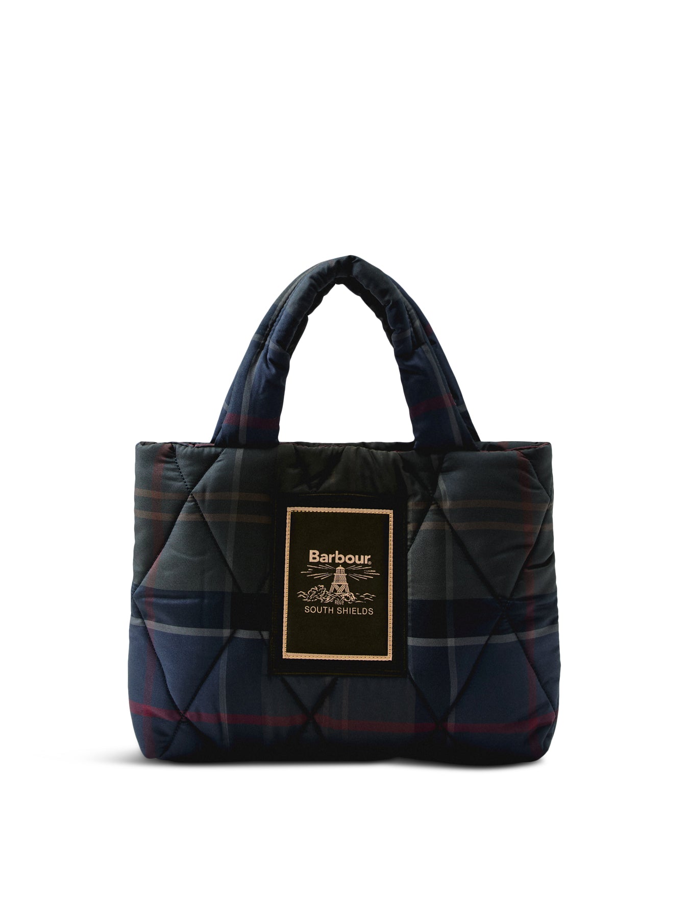 Arlene Tartan Mini Quilted Tote Bag