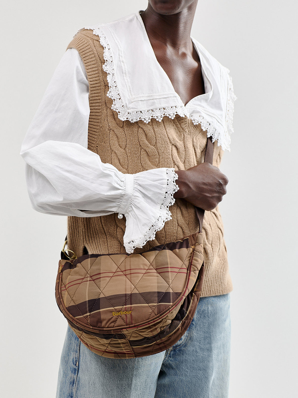 Healy Tartan Sling Bag