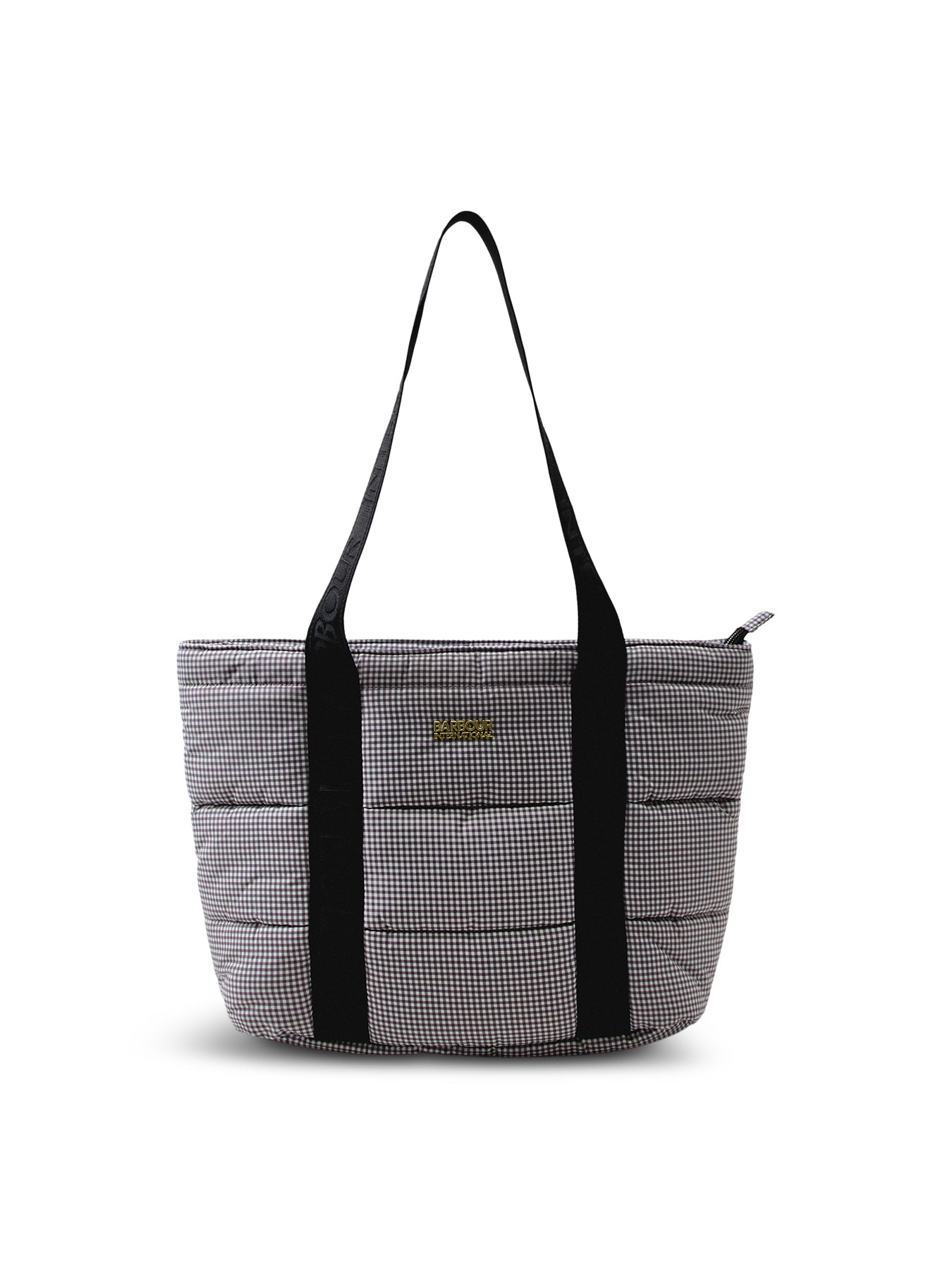 Monaco Check Tote Bag