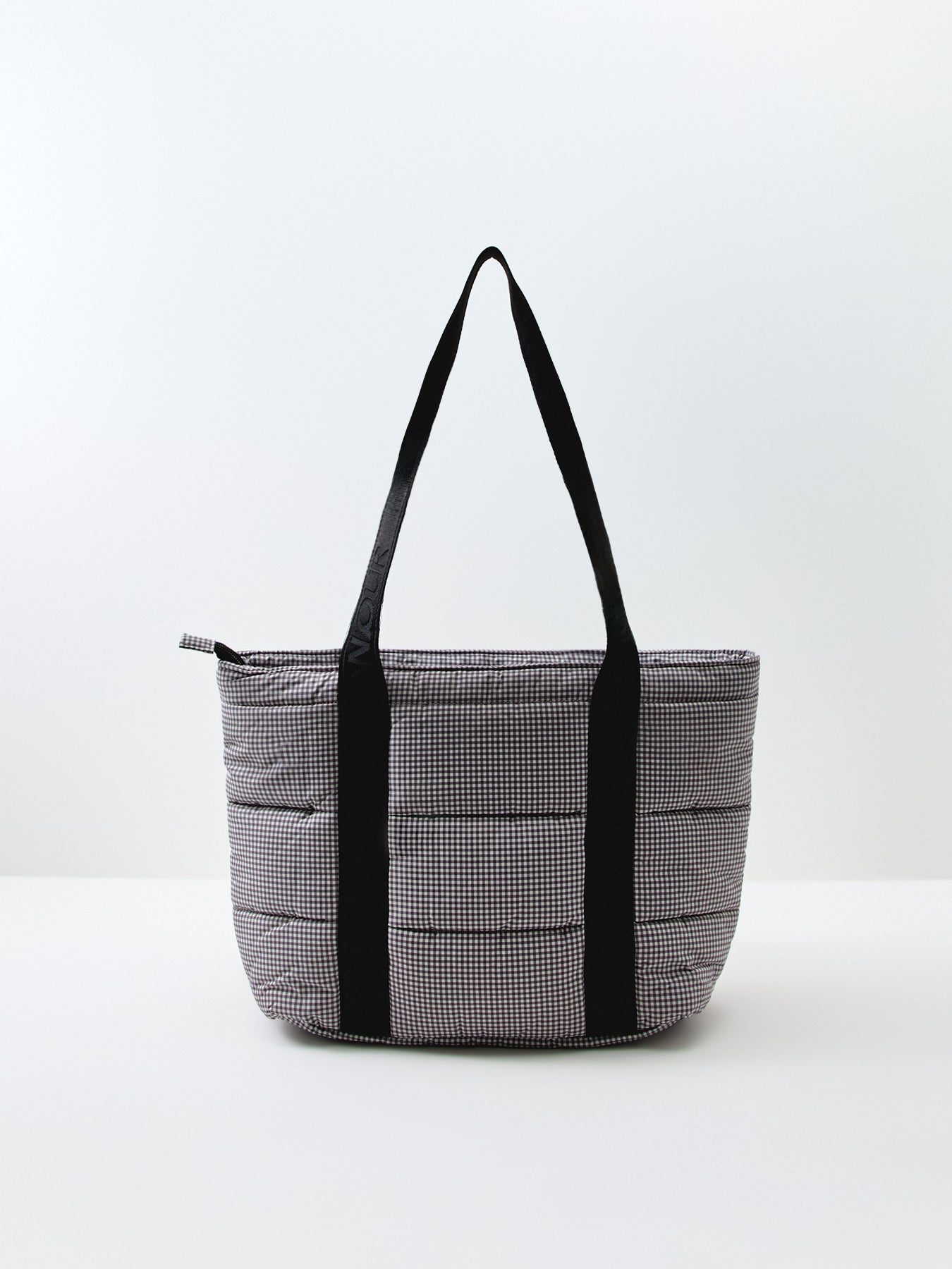 Monaco Check Tote Bag