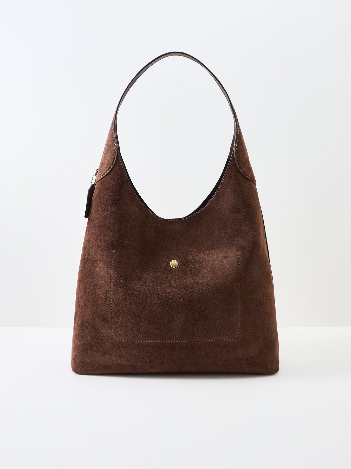 Suede Brooklyn 39 Shoulder Bag Brown