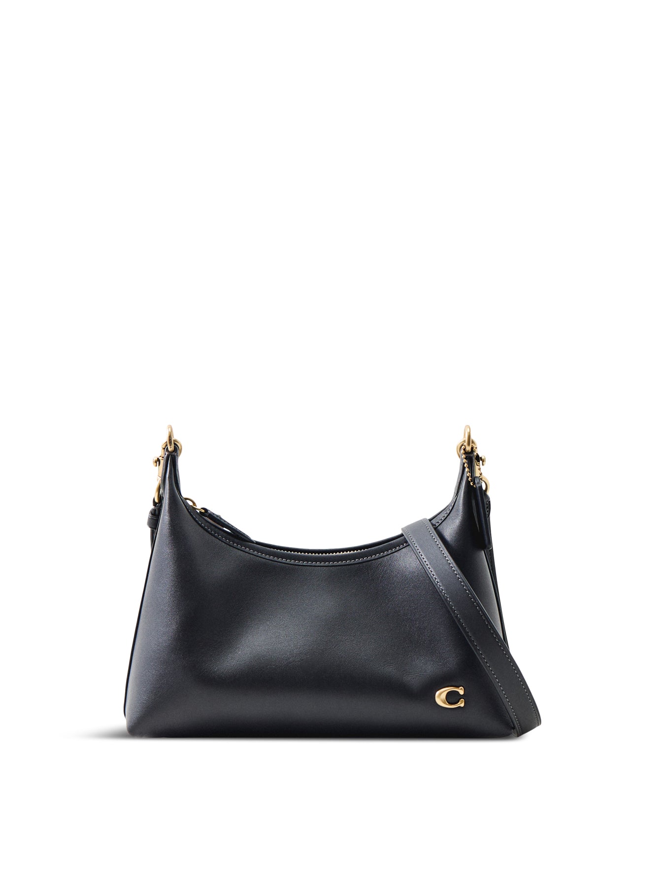 Juliet 25 Glovetanned Leather Shoulder Bag Black