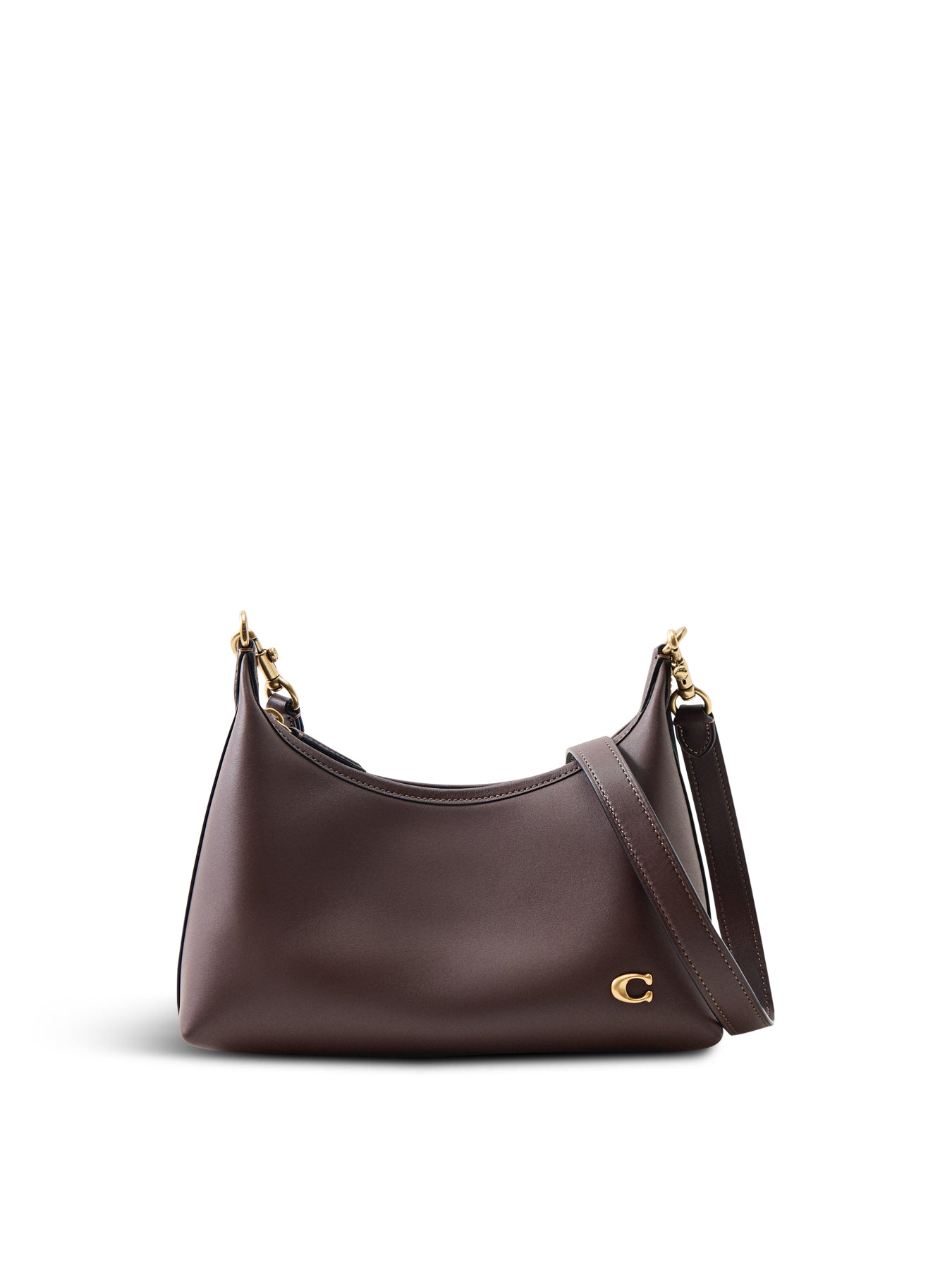Juliet 25 Glovetanned Leather Shoulder Bag Brown