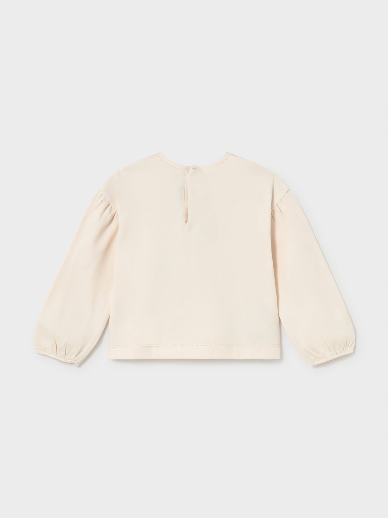 Baby Graphic Long Sleeve T-Shirt Cream