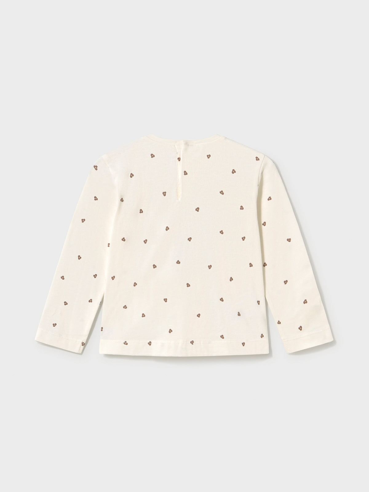 Cotton Printed Long-Sleeved Baby T-Shirt