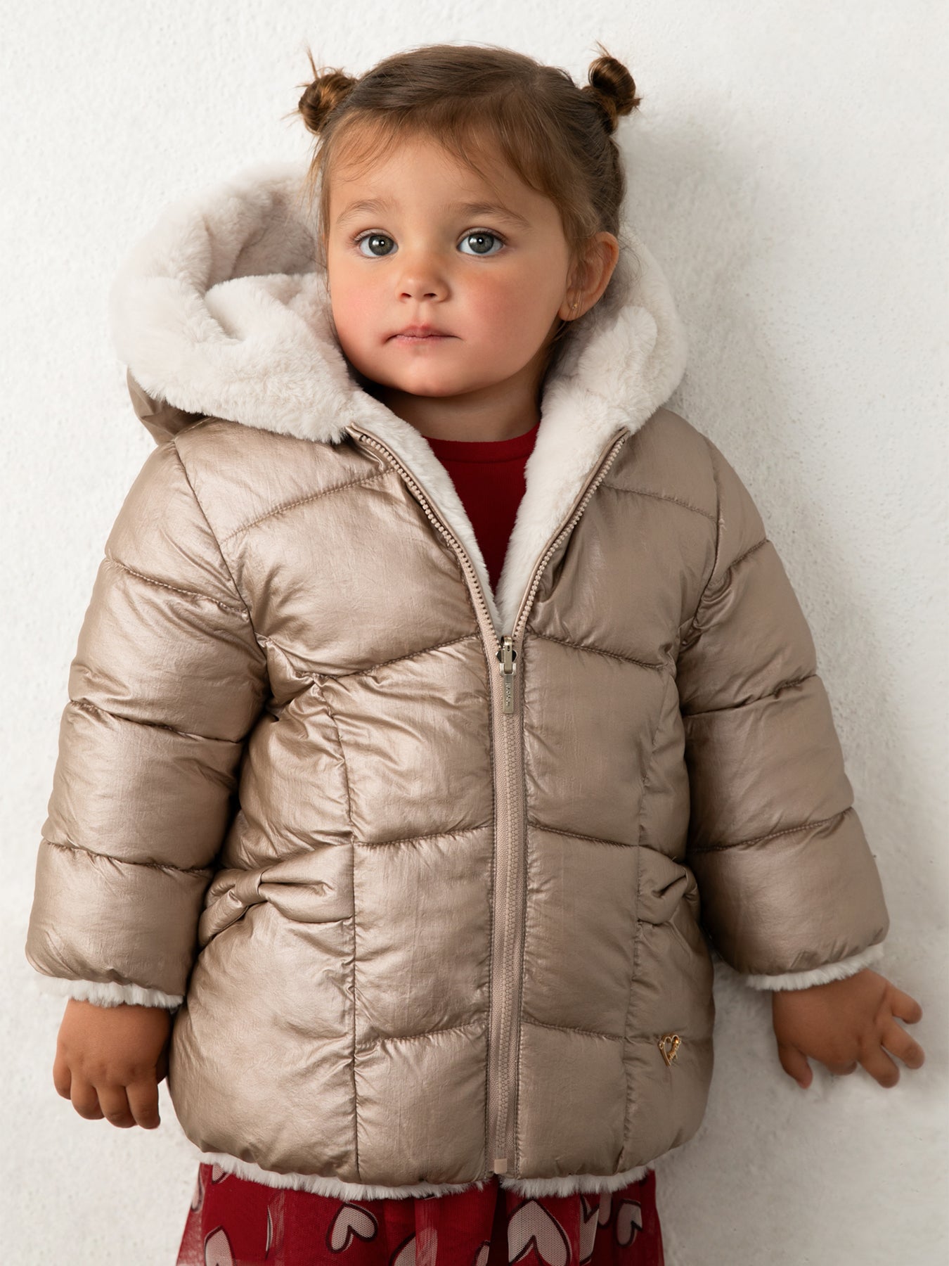 Kids' Reversible Faux Fur Jacket