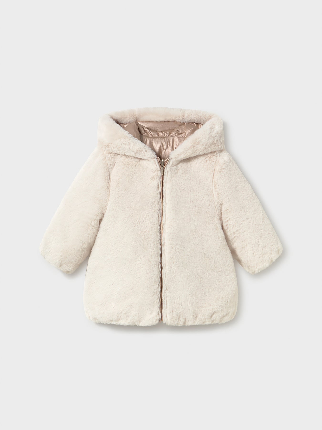 Kids' Reversible Faux Fur Jacket