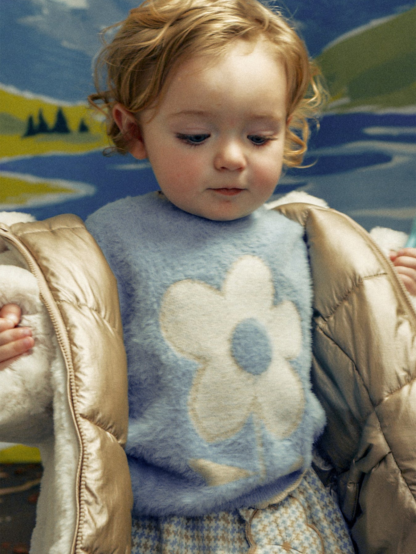 Kids' Reversible Faux Fur Jacket