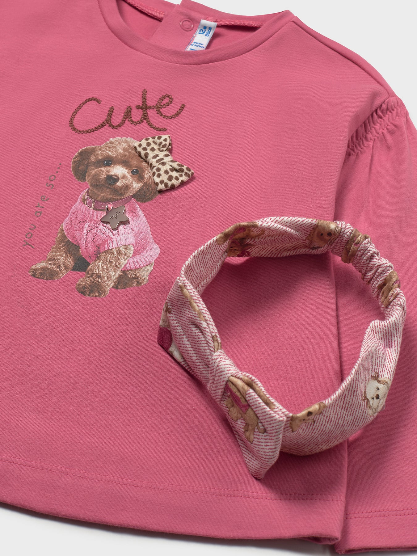 Kids' Cotton-Rich Leggings and Headband Set